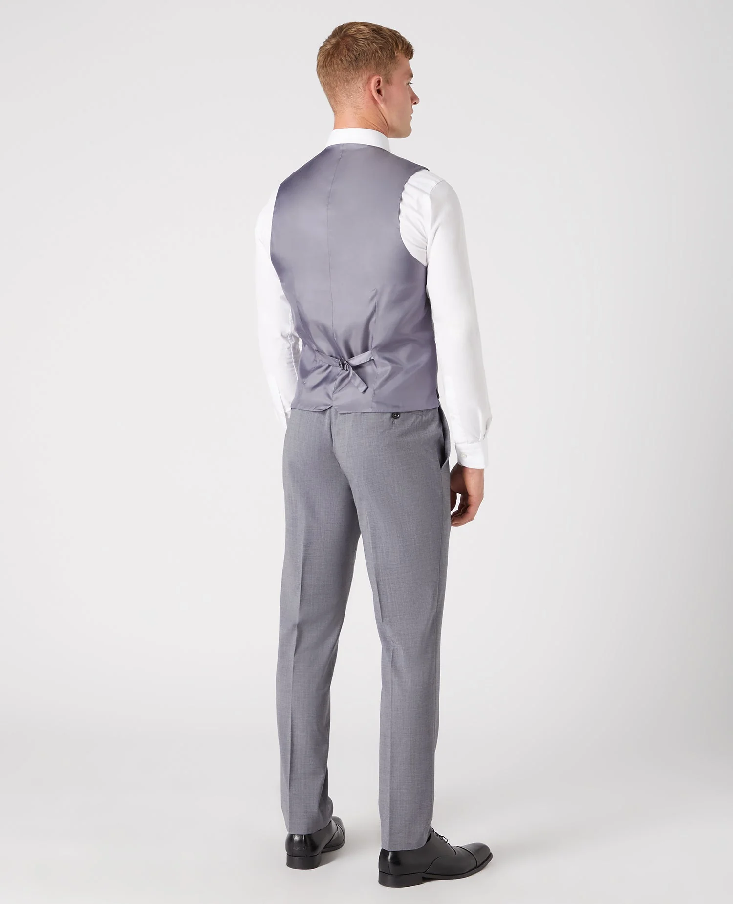 Slim Fit Wool-Rich Mix and Match Waistcoat - Image 3