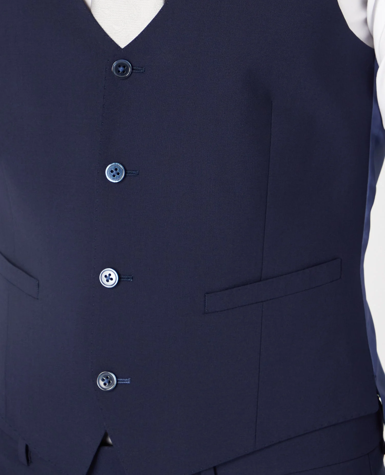 Slim Fit Wool-Rich Mix and Match Waistcoat - Image 4