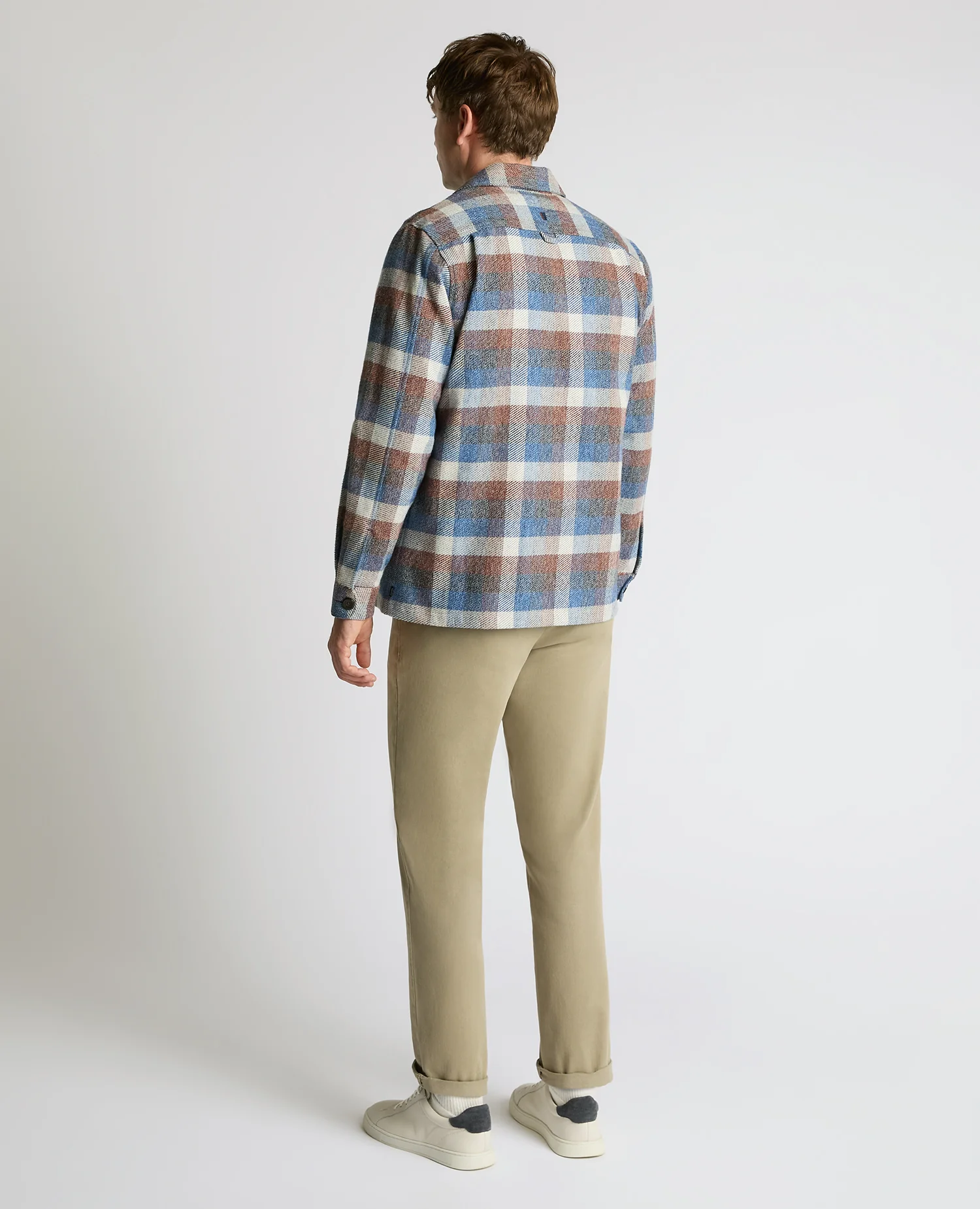 Regular Fit Brushed Cotton Shacket - Image 3