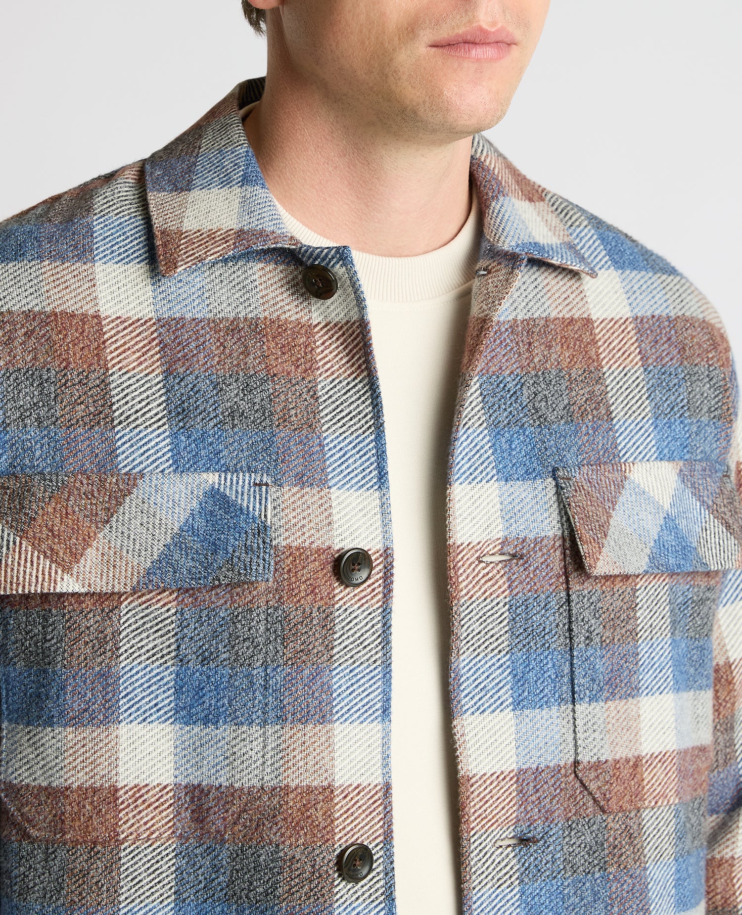Regular Fit Brushed Cotton Shacket - Image 5