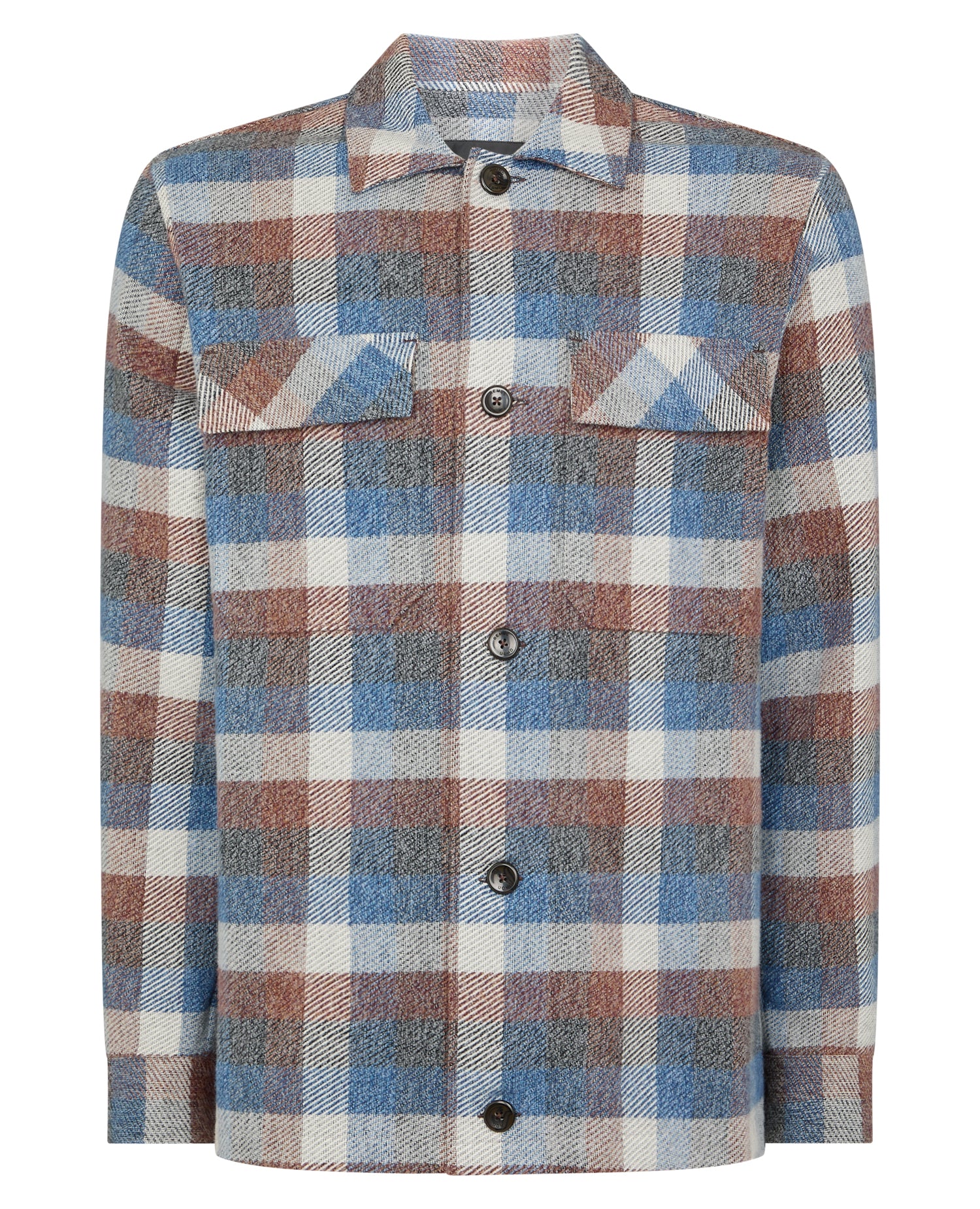 Regular Fit Brushed Cotton Shacket - Image 7