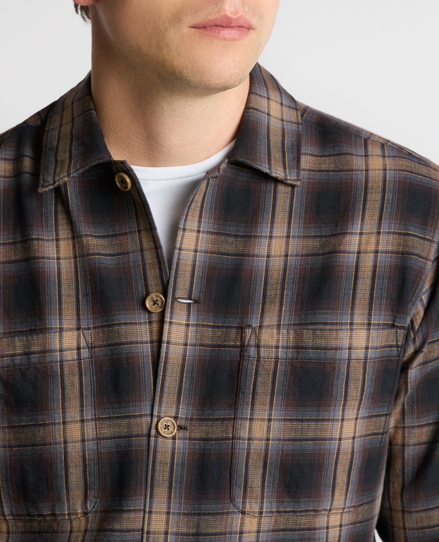 Regular Fit Cotton Overshirt - Image 4