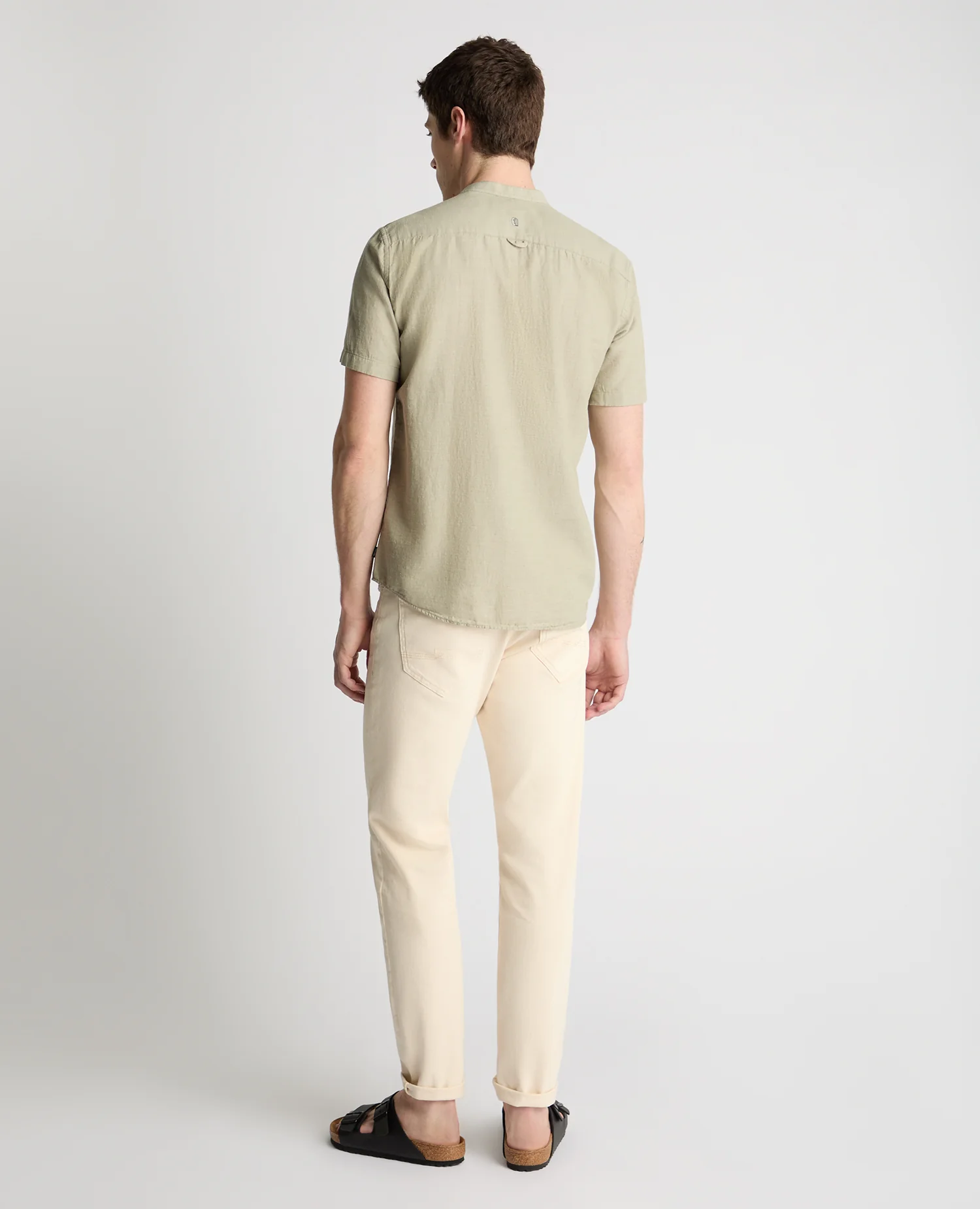 Regular Fit Cotton Blend Shirt - Image 3