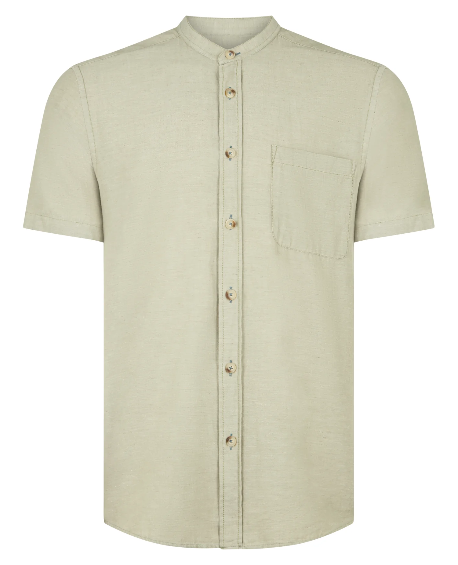 Regular Fit Cotton Blend Shirt - Image 7