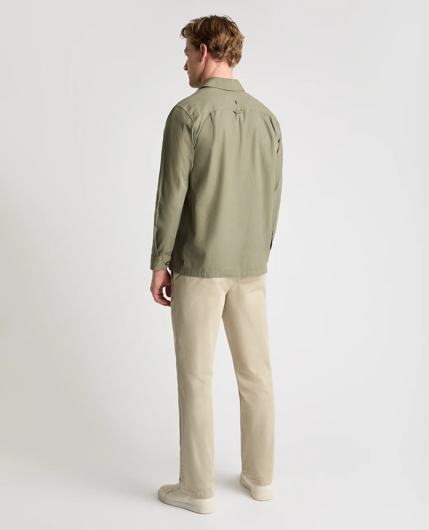 Regular Fit Cotton Shacket - Image 3