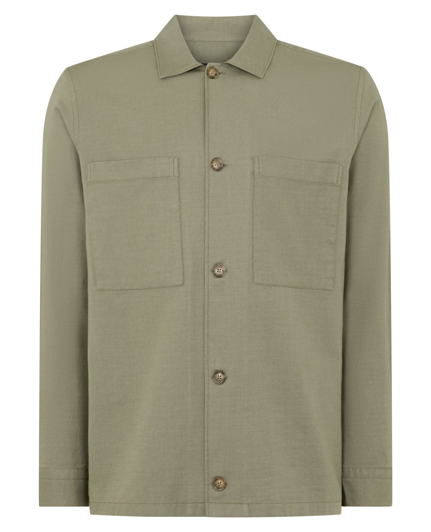 Regular Fit Cotton Shacket - Image 7