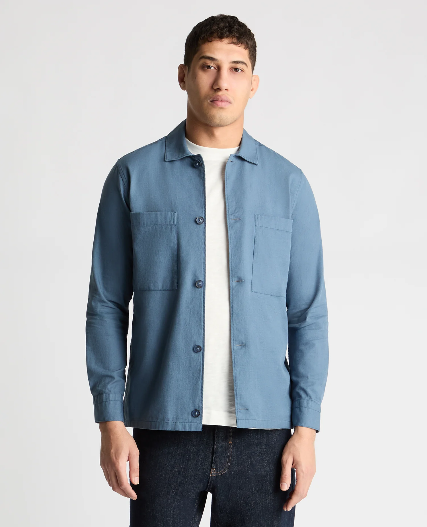 Regular Fit Cotton Shacket