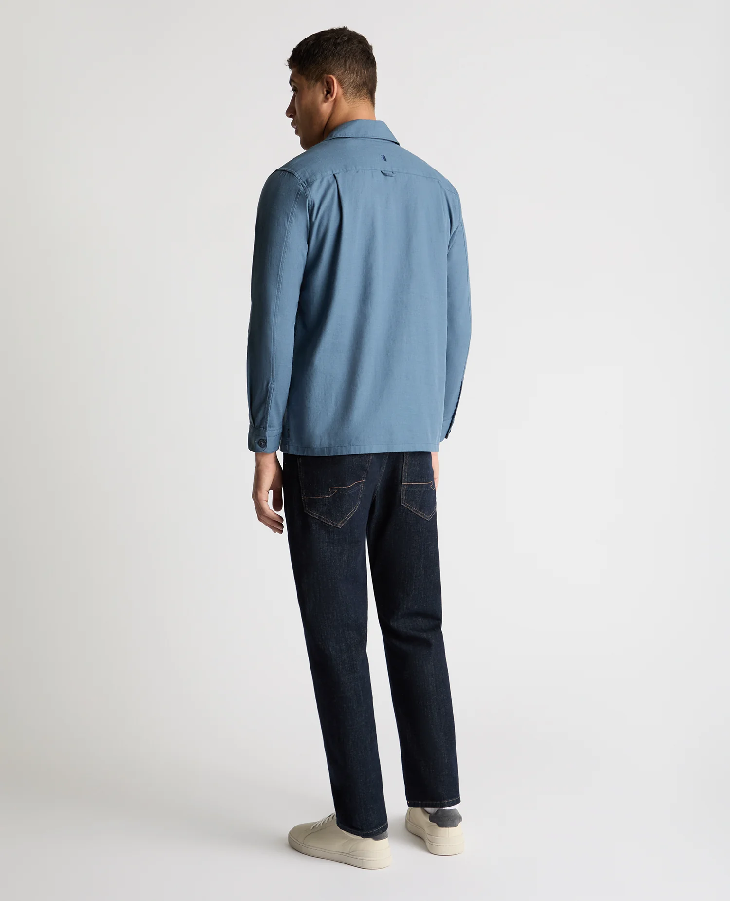 Regular Fit Cotton Shacket - Image 3