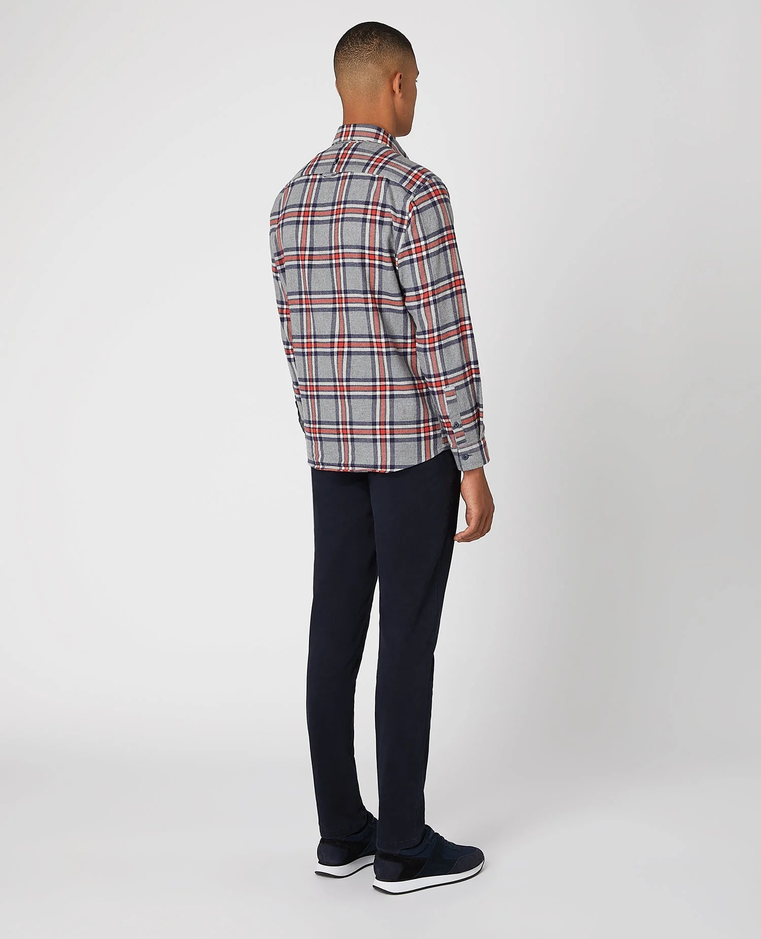 Regular Fit Check Cotton Shirt - Image 3