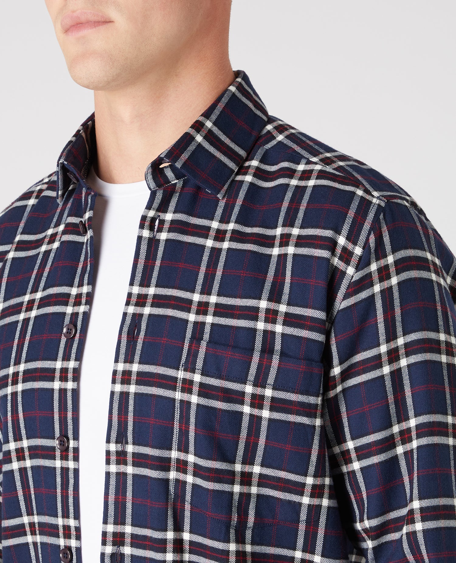 Regular Fit Check Cotton Shirt - Image 4
