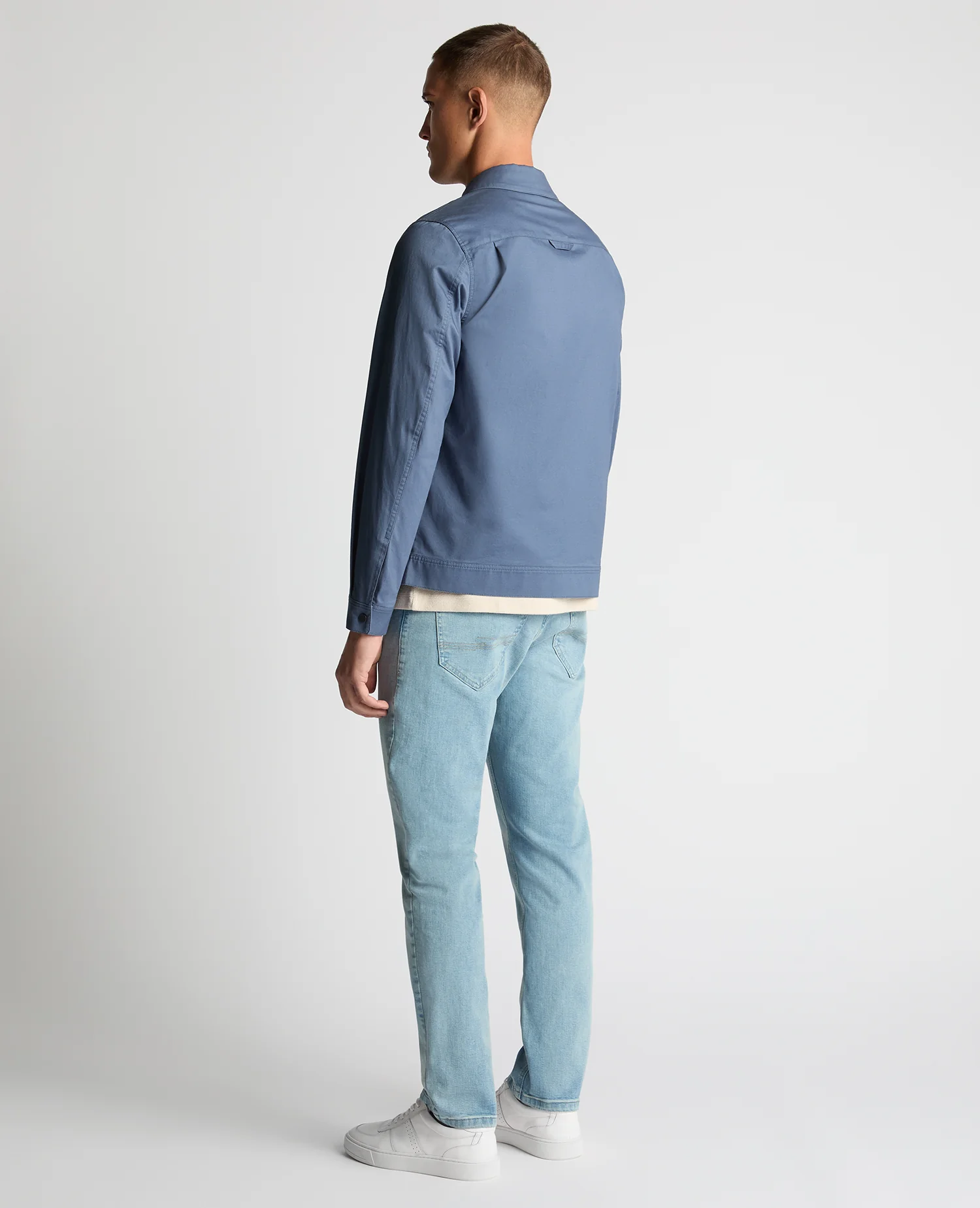 Regular Fit Cotton Twill Utility Jacket - Image 3