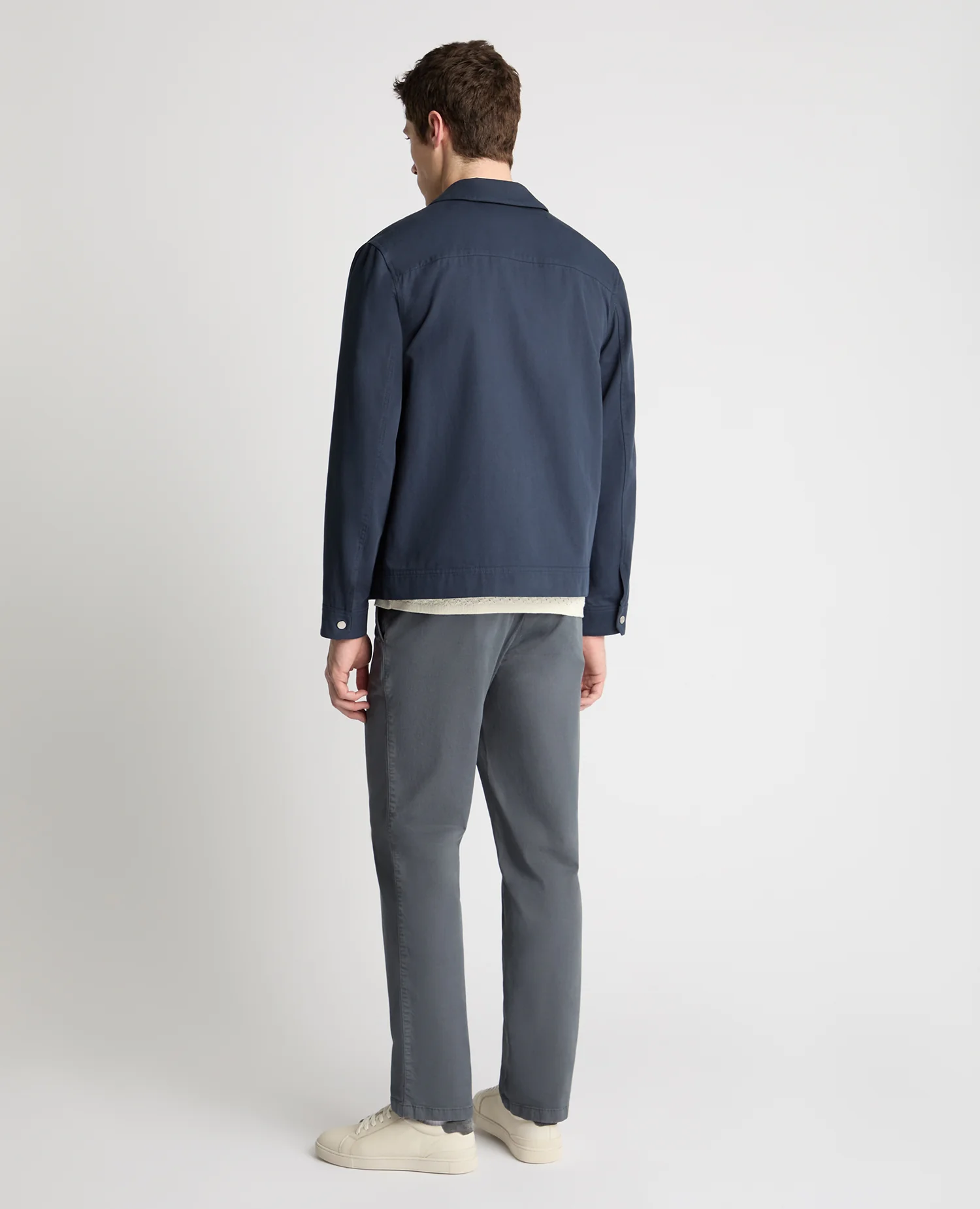 Regular Fit Cotton Utility Jacket - Image 3