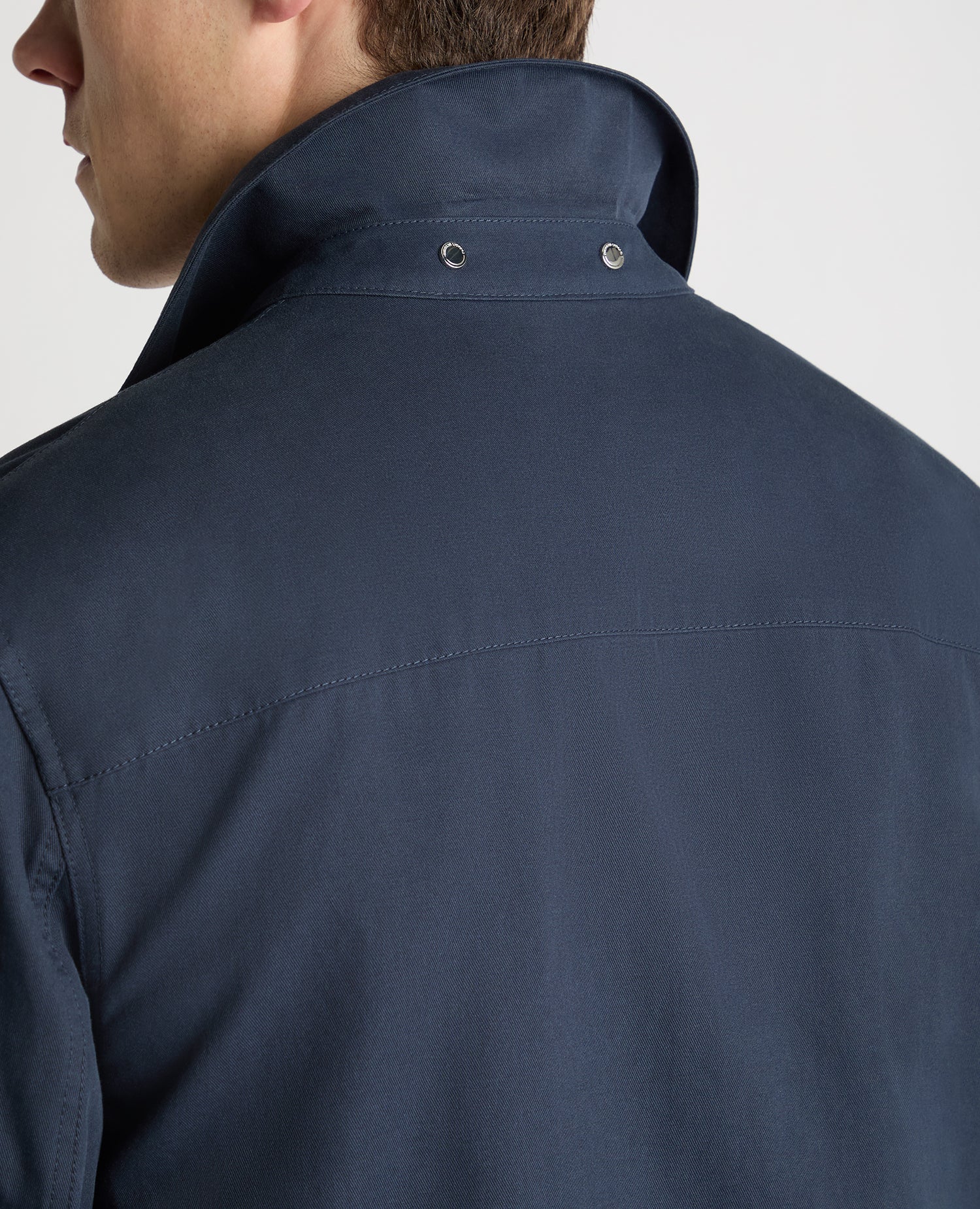 Regular Fit Cotton Utility Jacket - Image 6