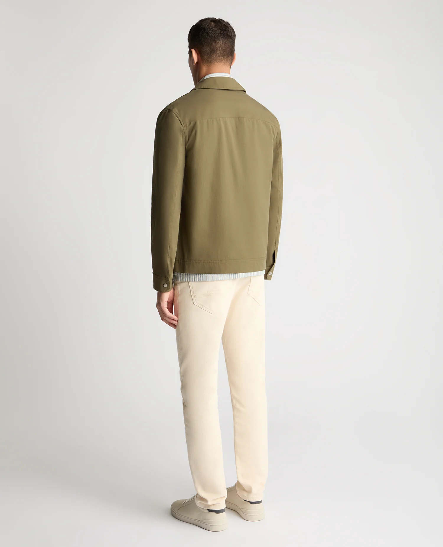 Regular Fit Cotton Utility Jacket - Image 3