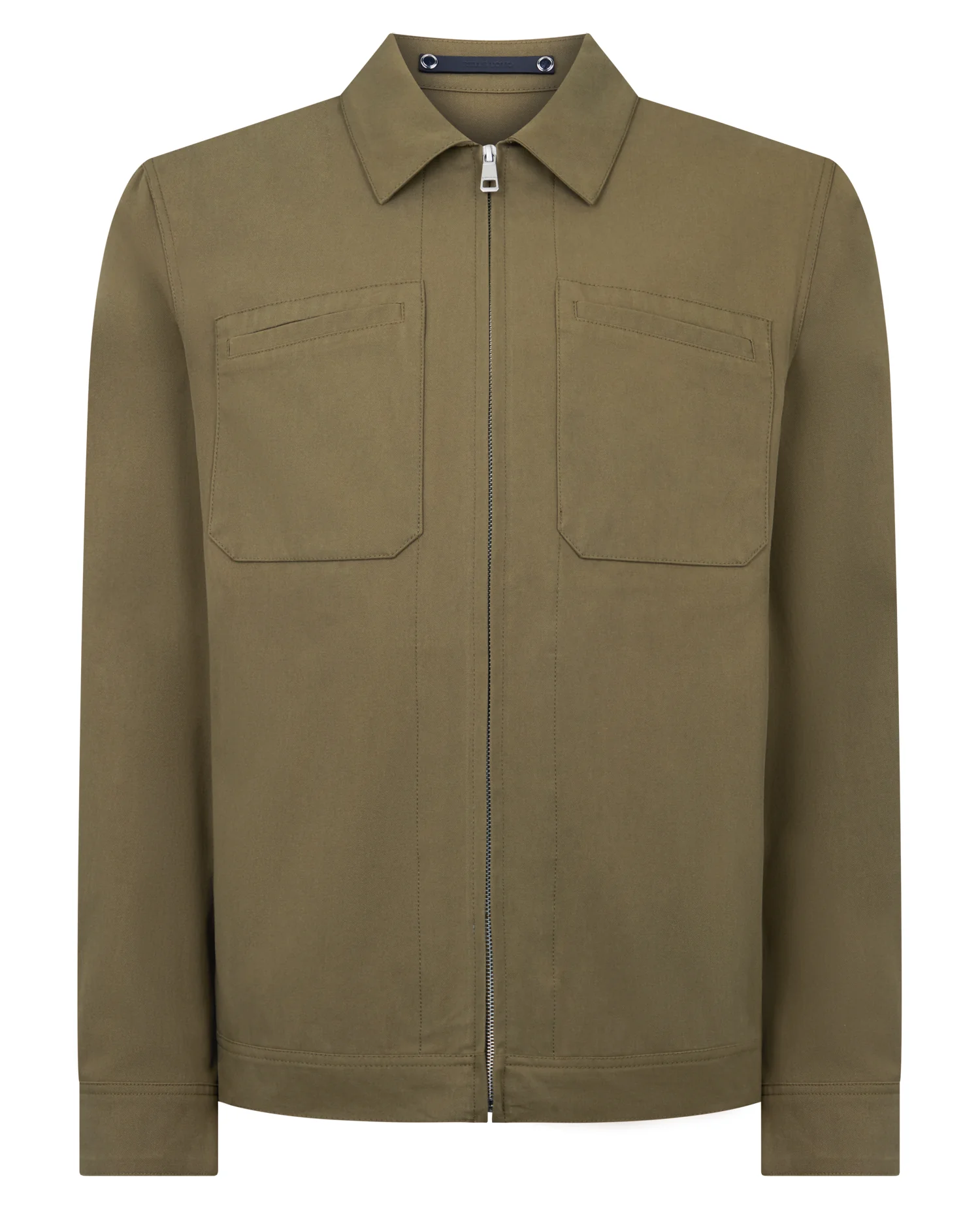 Regular Fit Cotton Utility Jacket - Image 7
