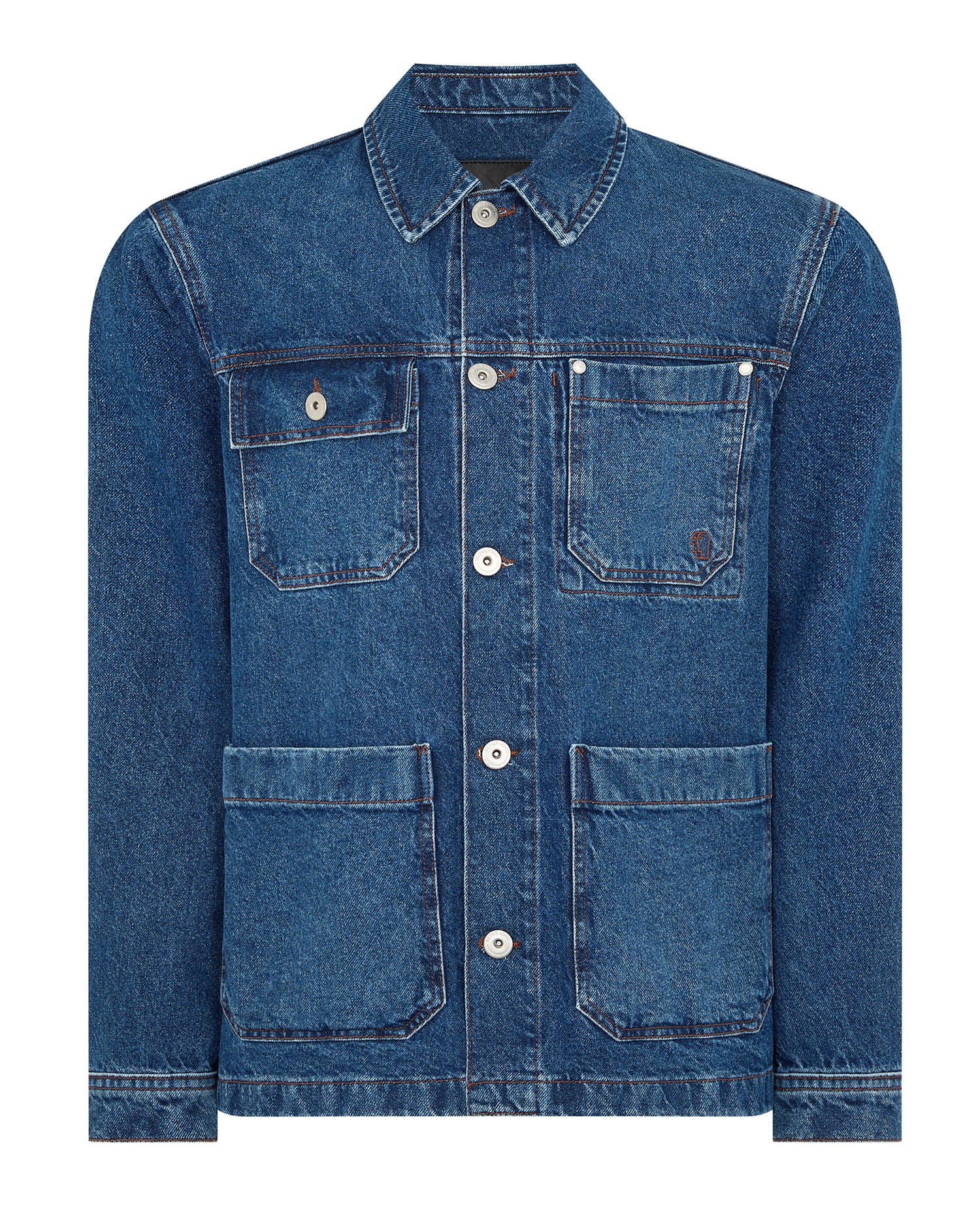 Regular Fit Denim Jacket - Image 6