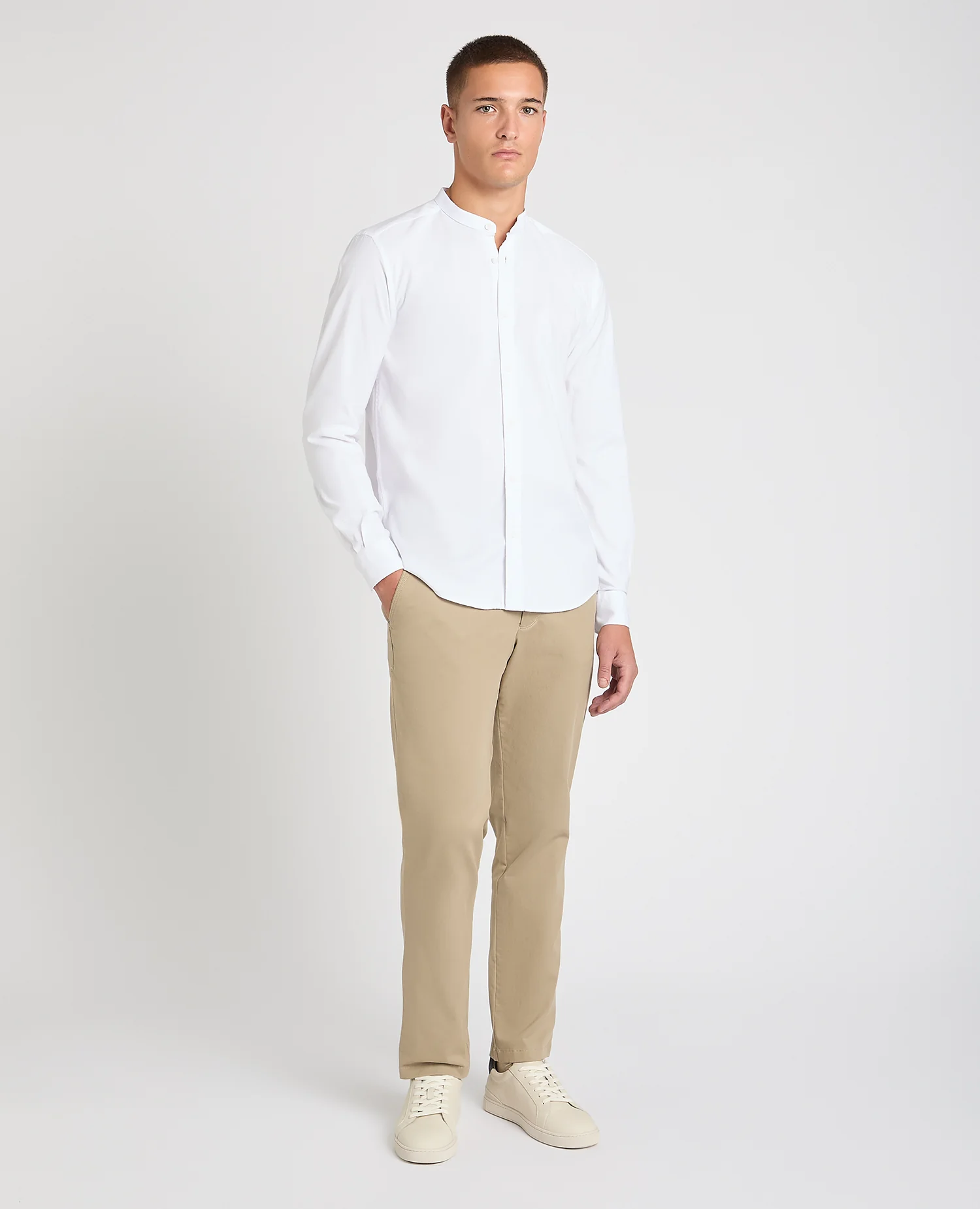 Regular Fit Cotton-Stretch Shirt - Image 2
