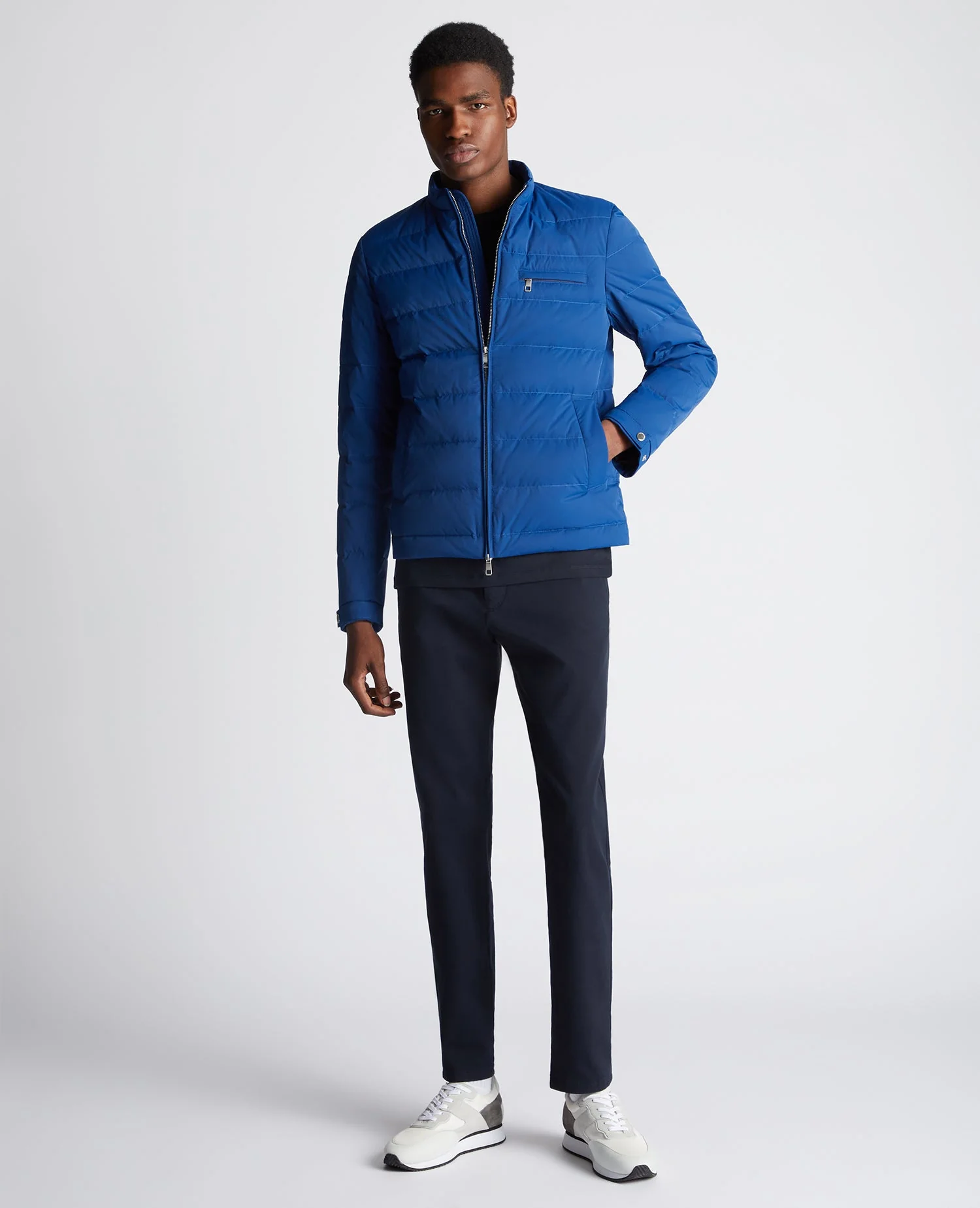 Regular Fit Quilted Jacket - Image 2