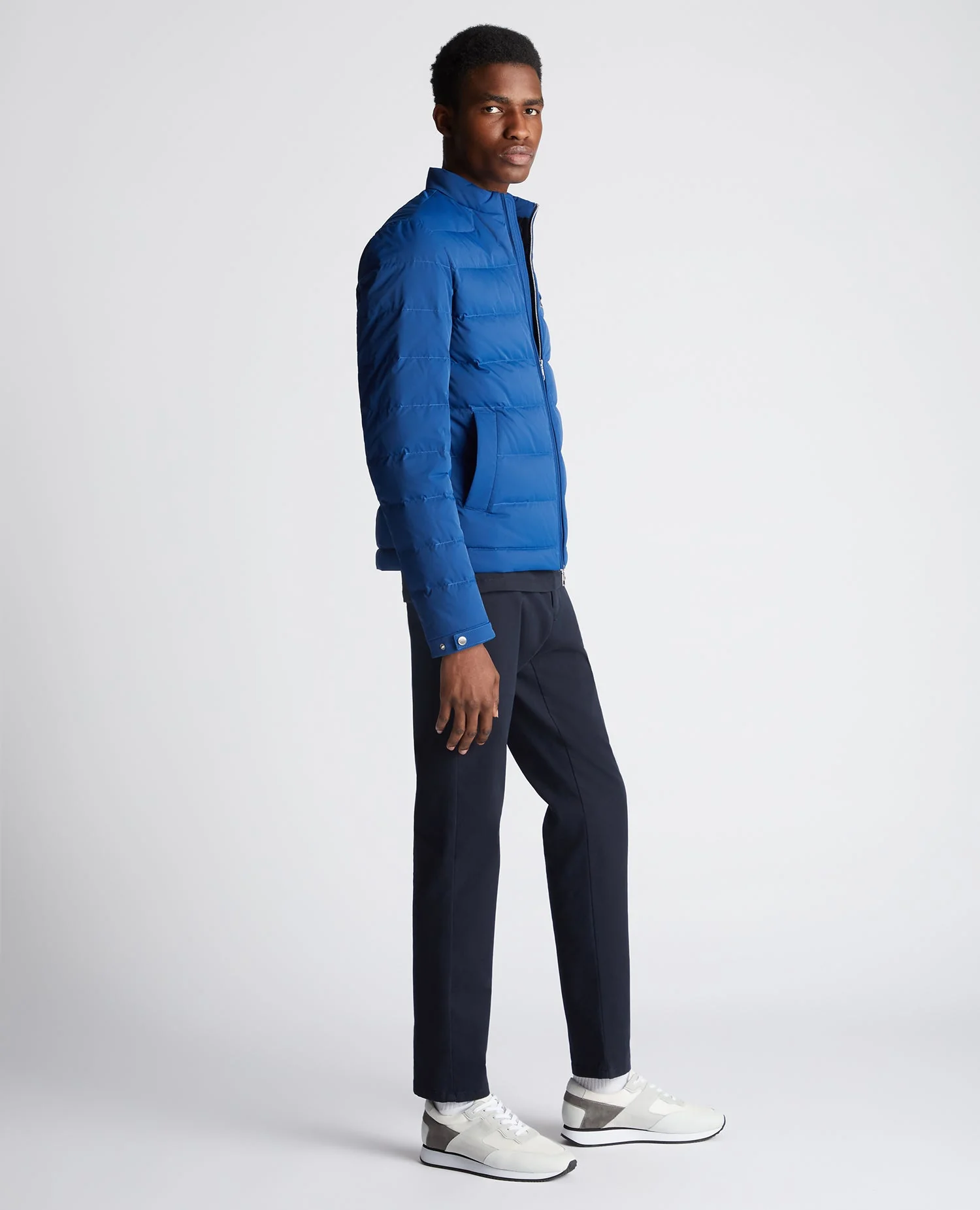 Regular Fit Quilted Jacket - Image 4
