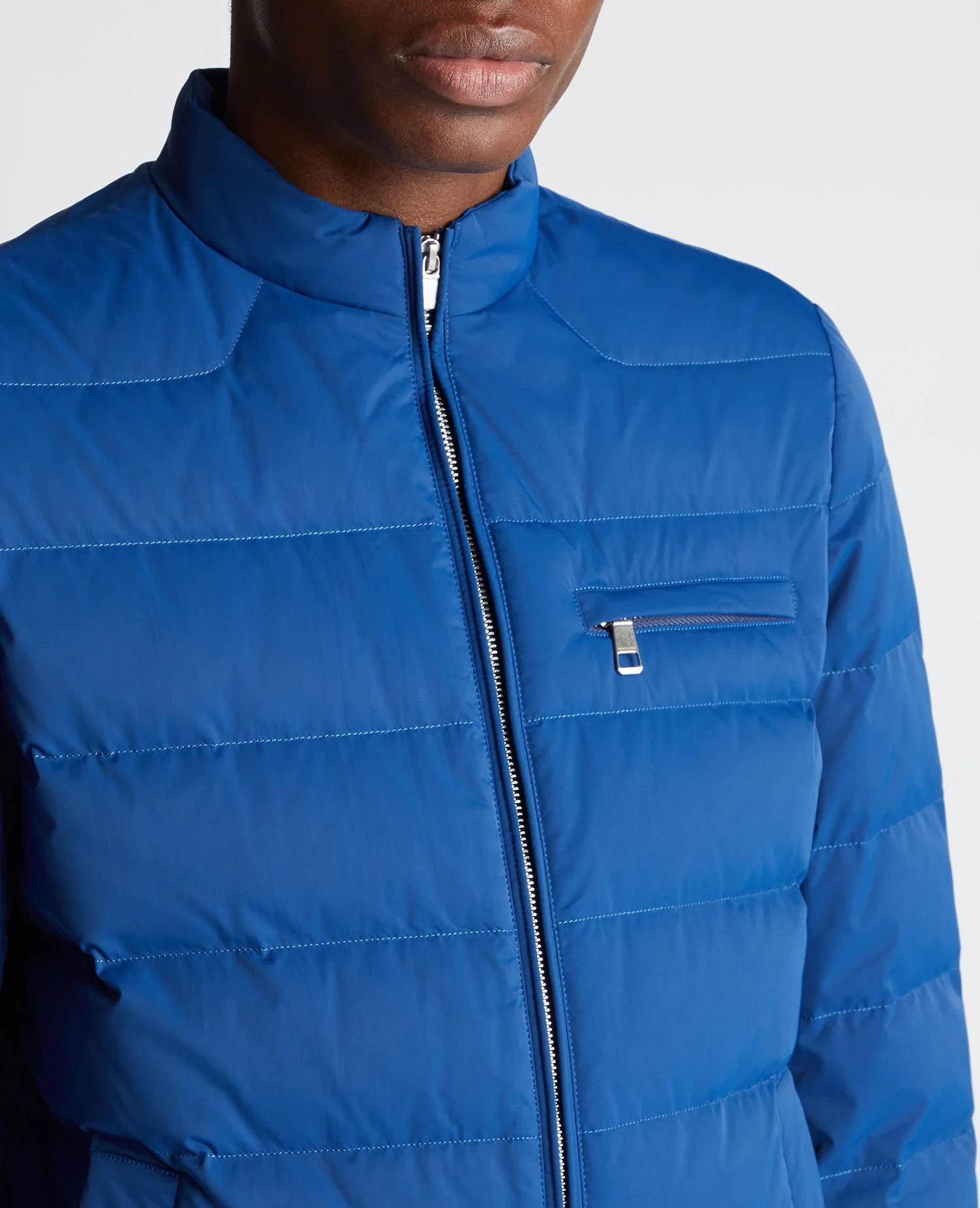 Regular Fit Quilted Jacket - Image 5