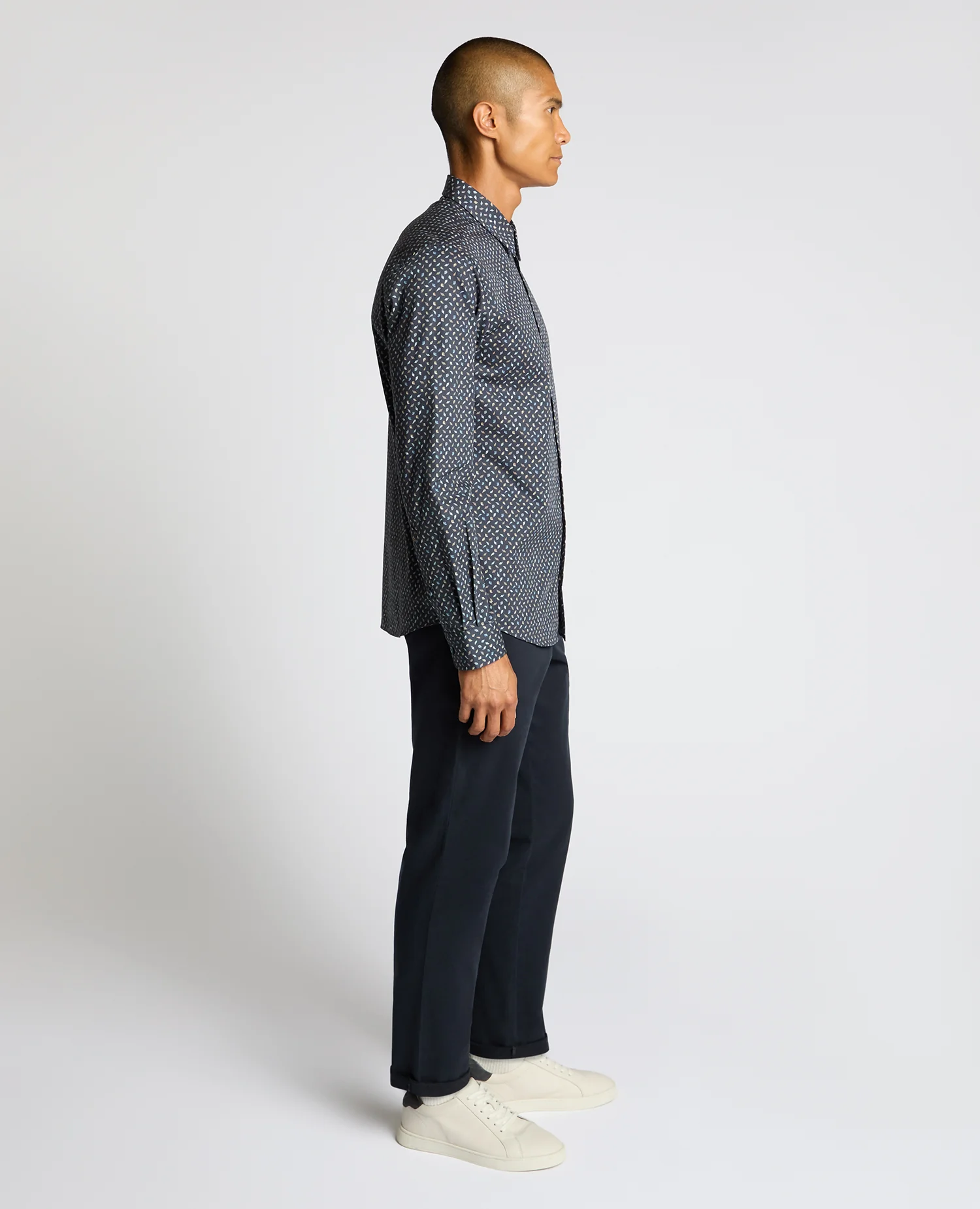 Regular Fit Print Cotton Shirt - Image 4