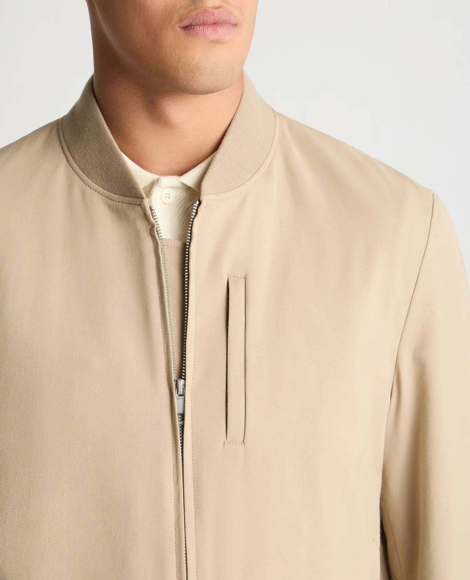 Regular Fit Showerproof Bomber Jacket - Image 6