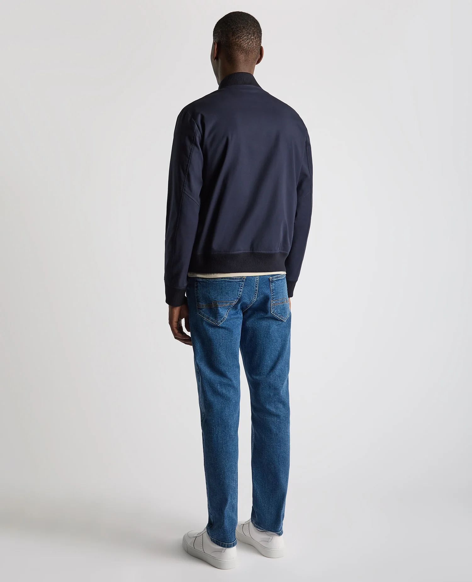 Regular Fit Showerproof Bomber Jacket - Image 3