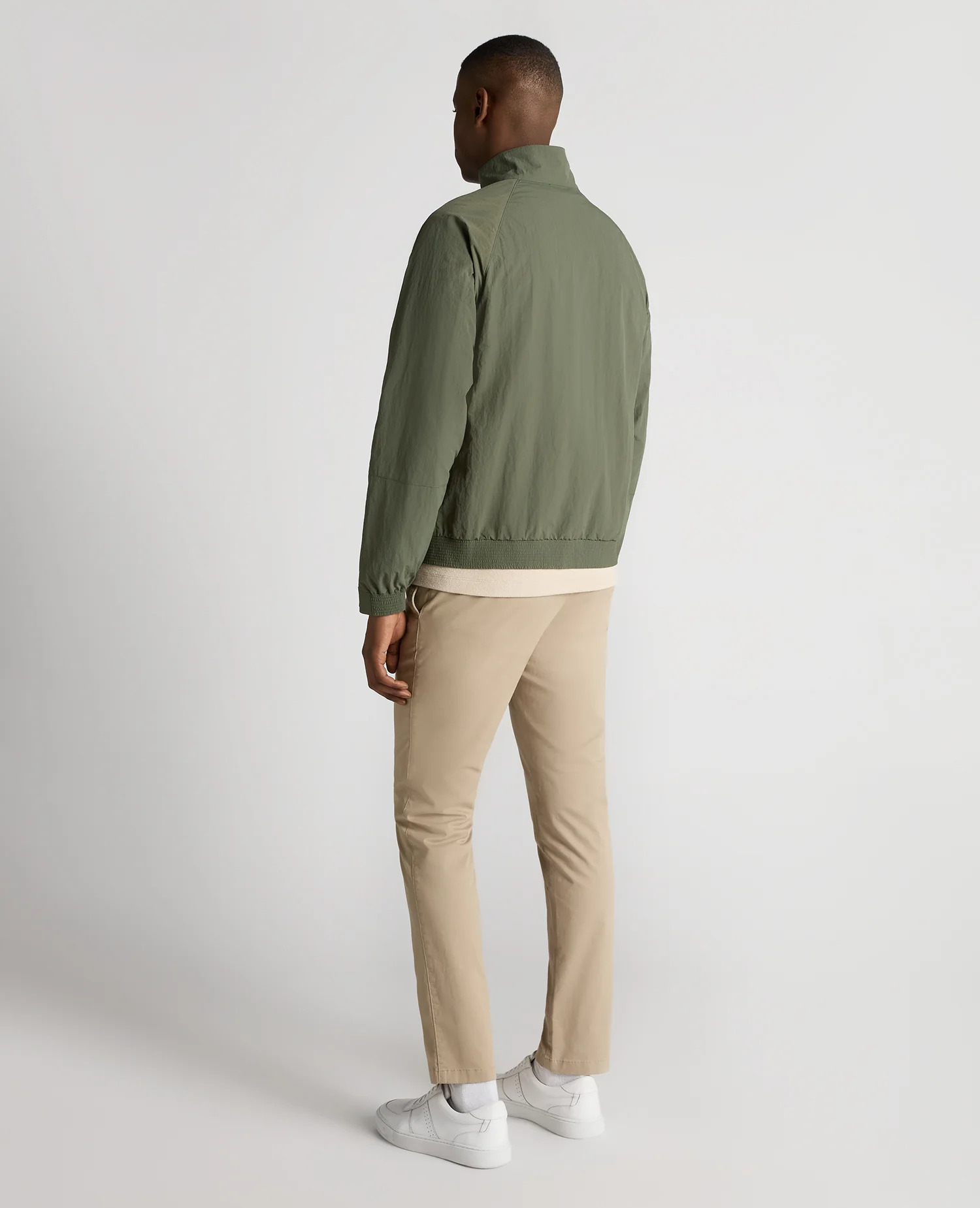 Regular Fit Showerproof Harrington Jacket - Image 3