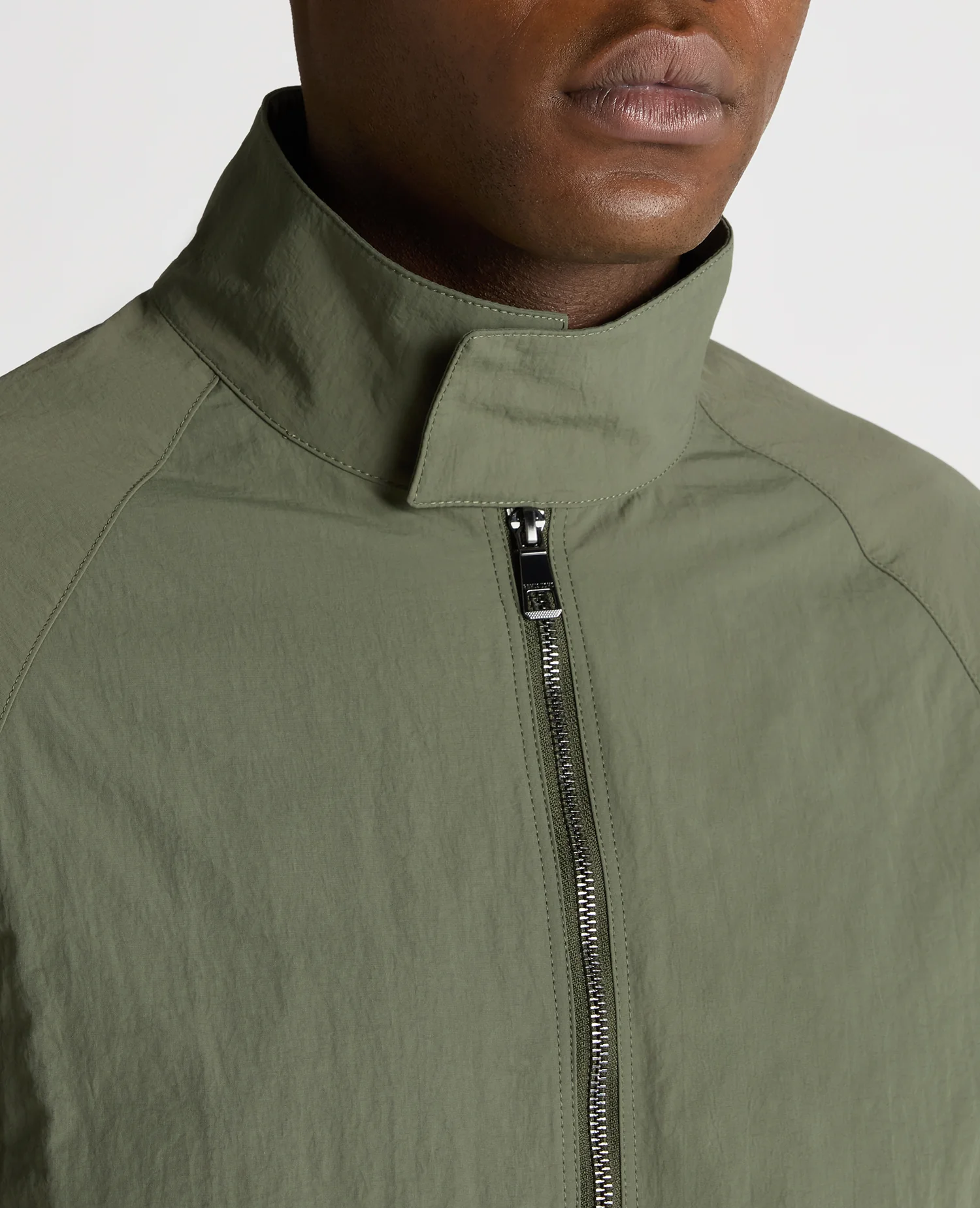 Regular Fit Showerproof Harrington Jacket - Image 5
