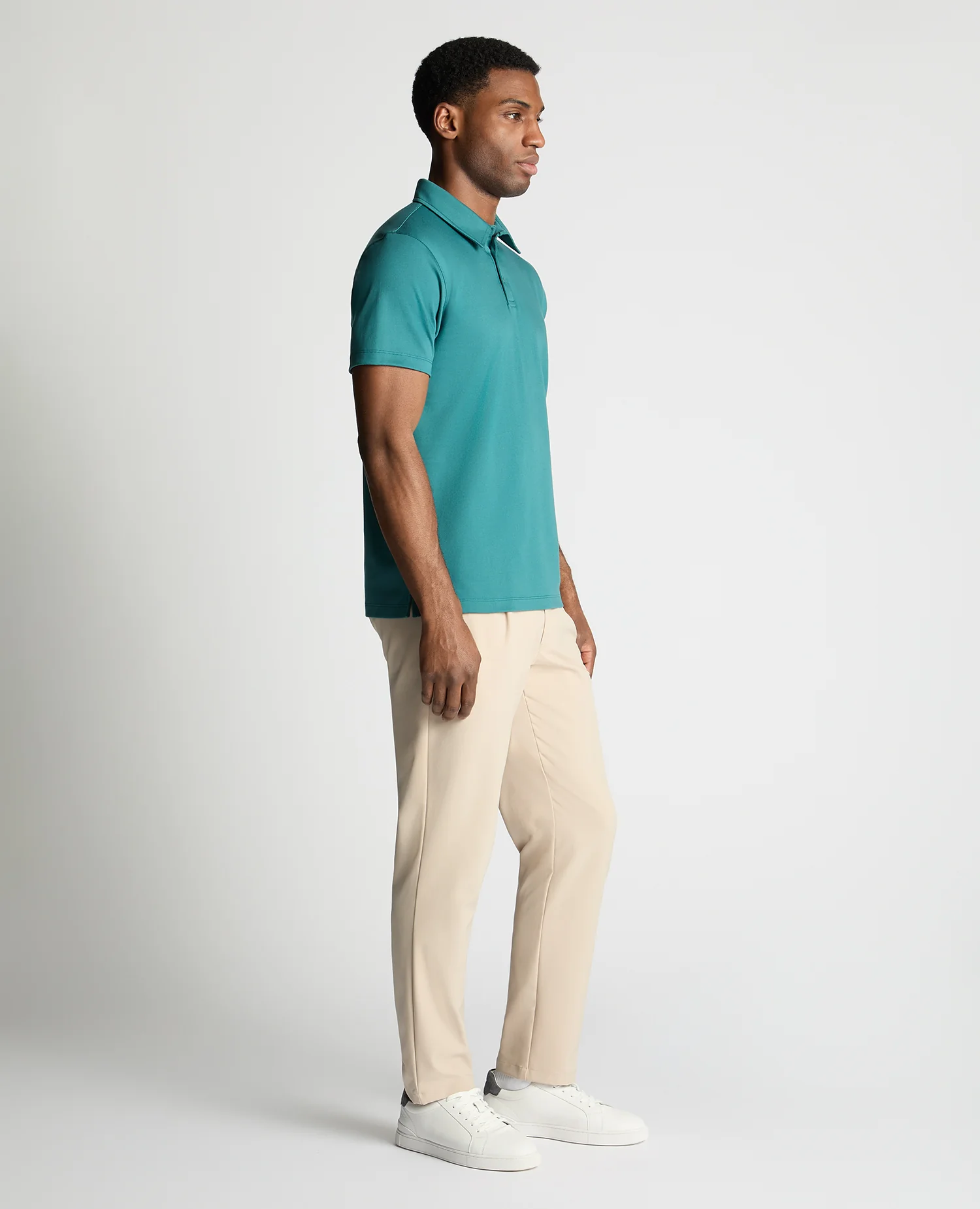 Relaxed Fit Cotton Jersey Polo - Image 4