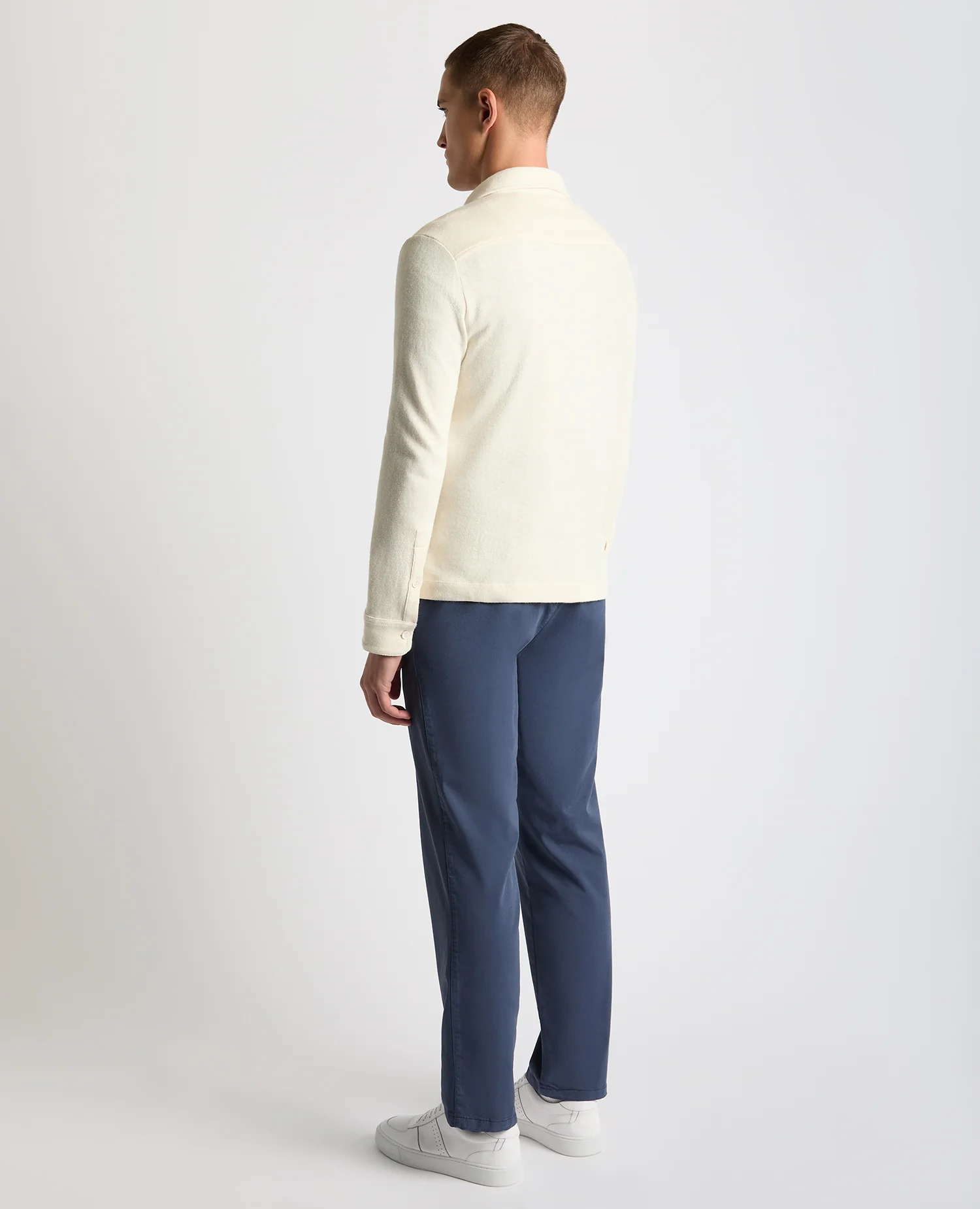 Relaxed Fit Cotton-Linen Polo - Image 3