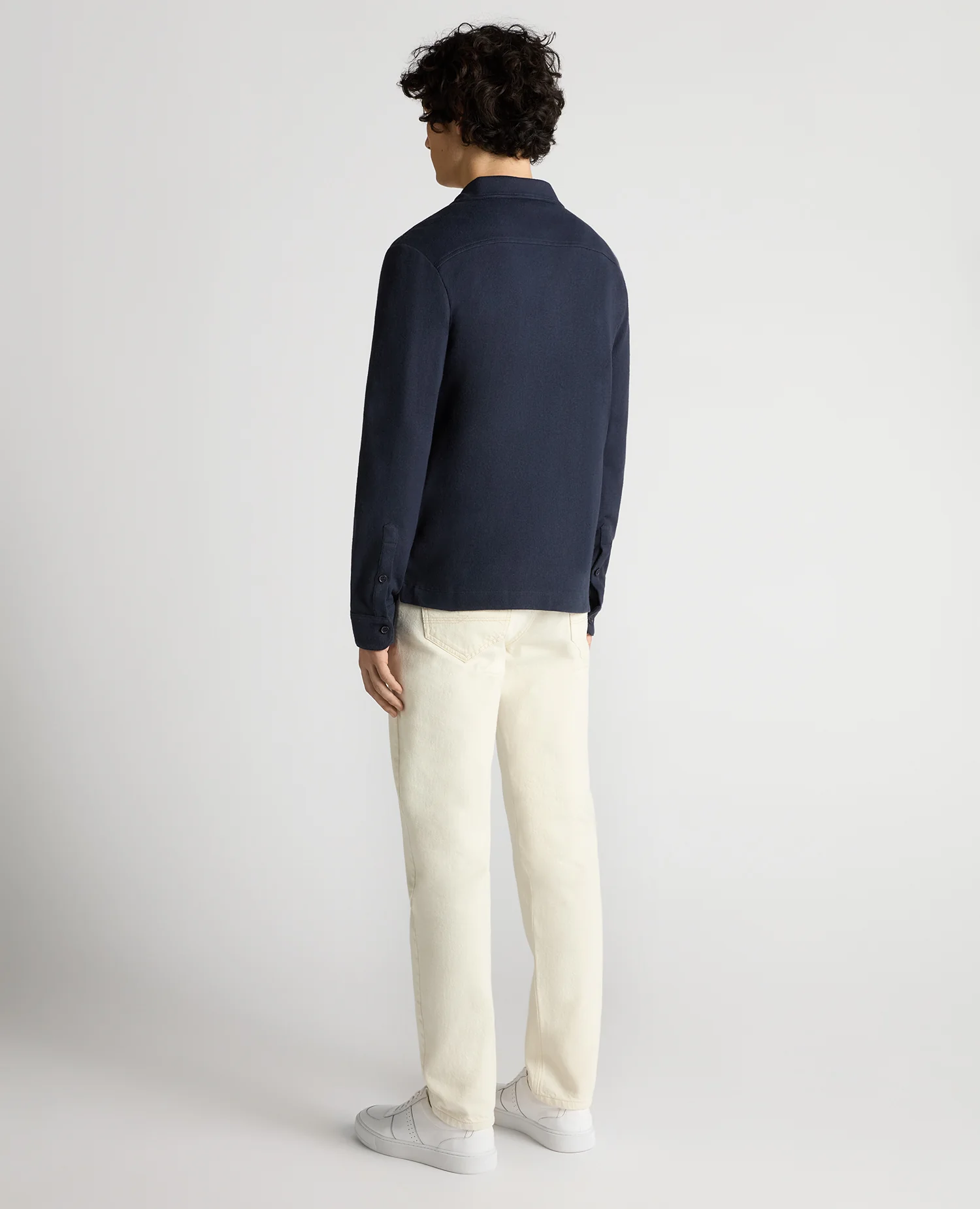 Relaxed Fit Cotton-Linen Polo - Image 2