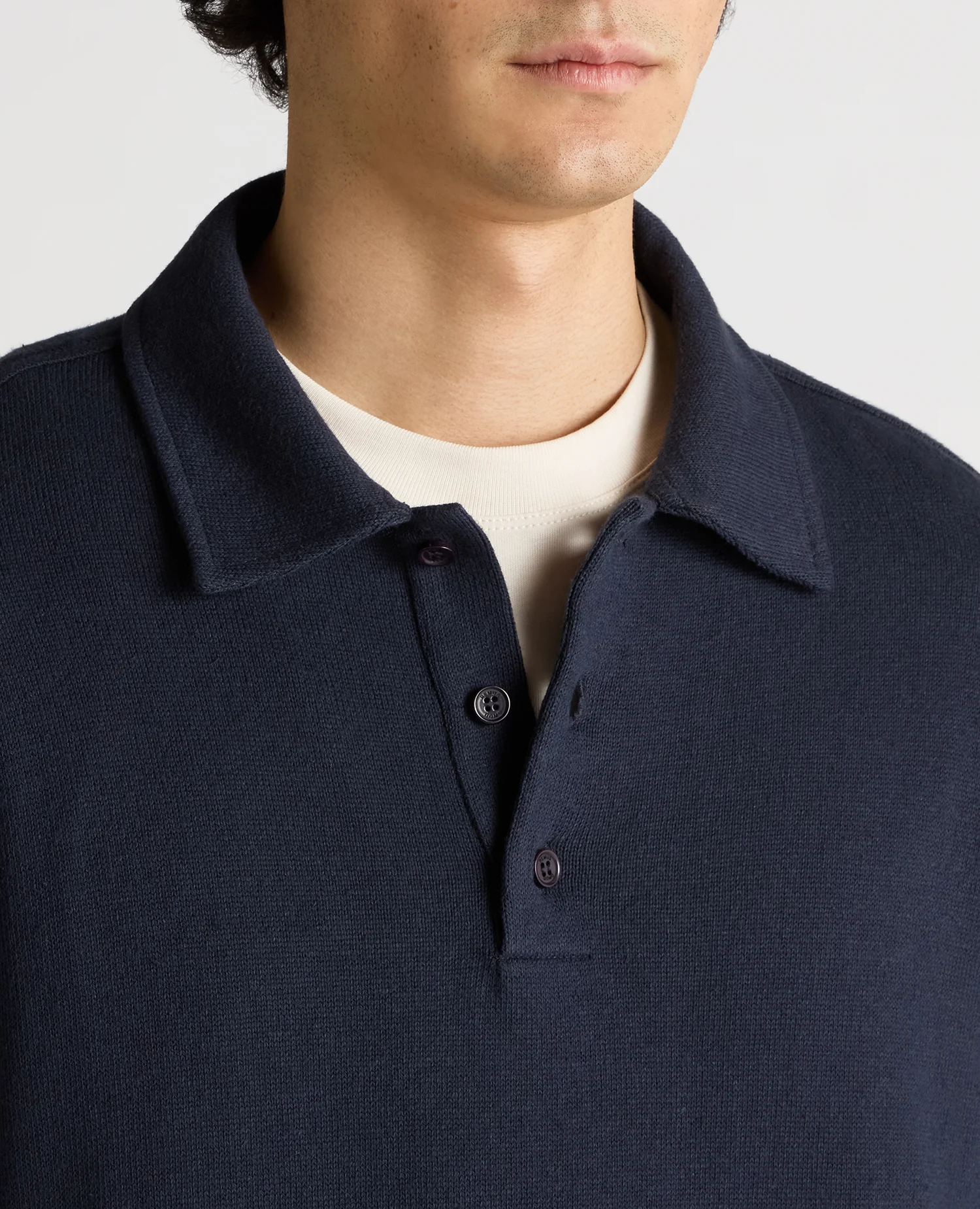 Relaxed Fit Cotton-Linen Polo - Image 4