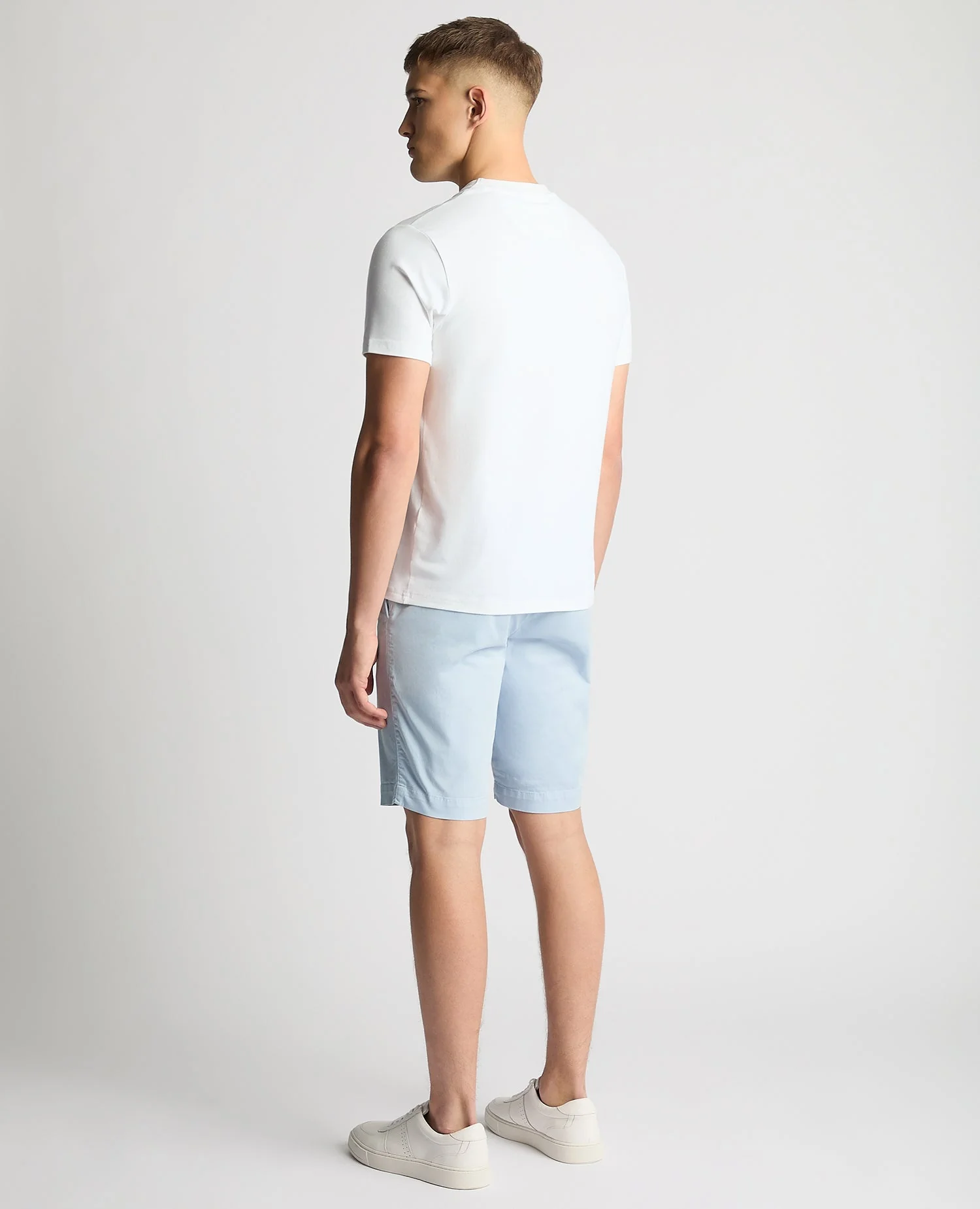Relaxed Fit Crew Neck Tencel T-Shirt - Image 3