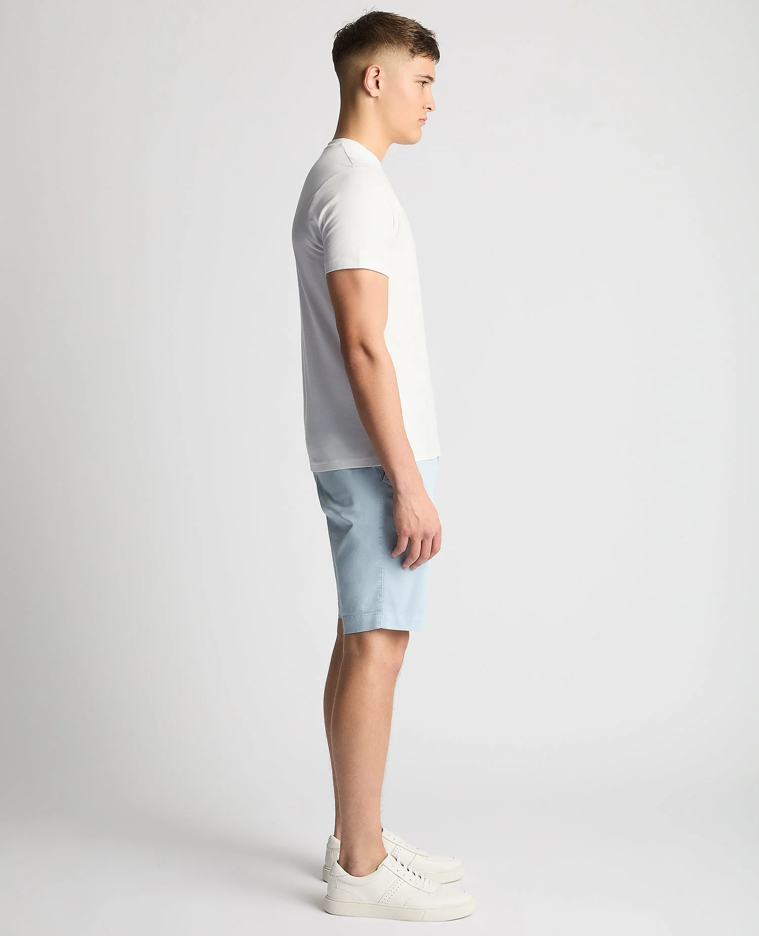 Relaxed Fit Crew Neck Tencel T-Shirt - Image 4