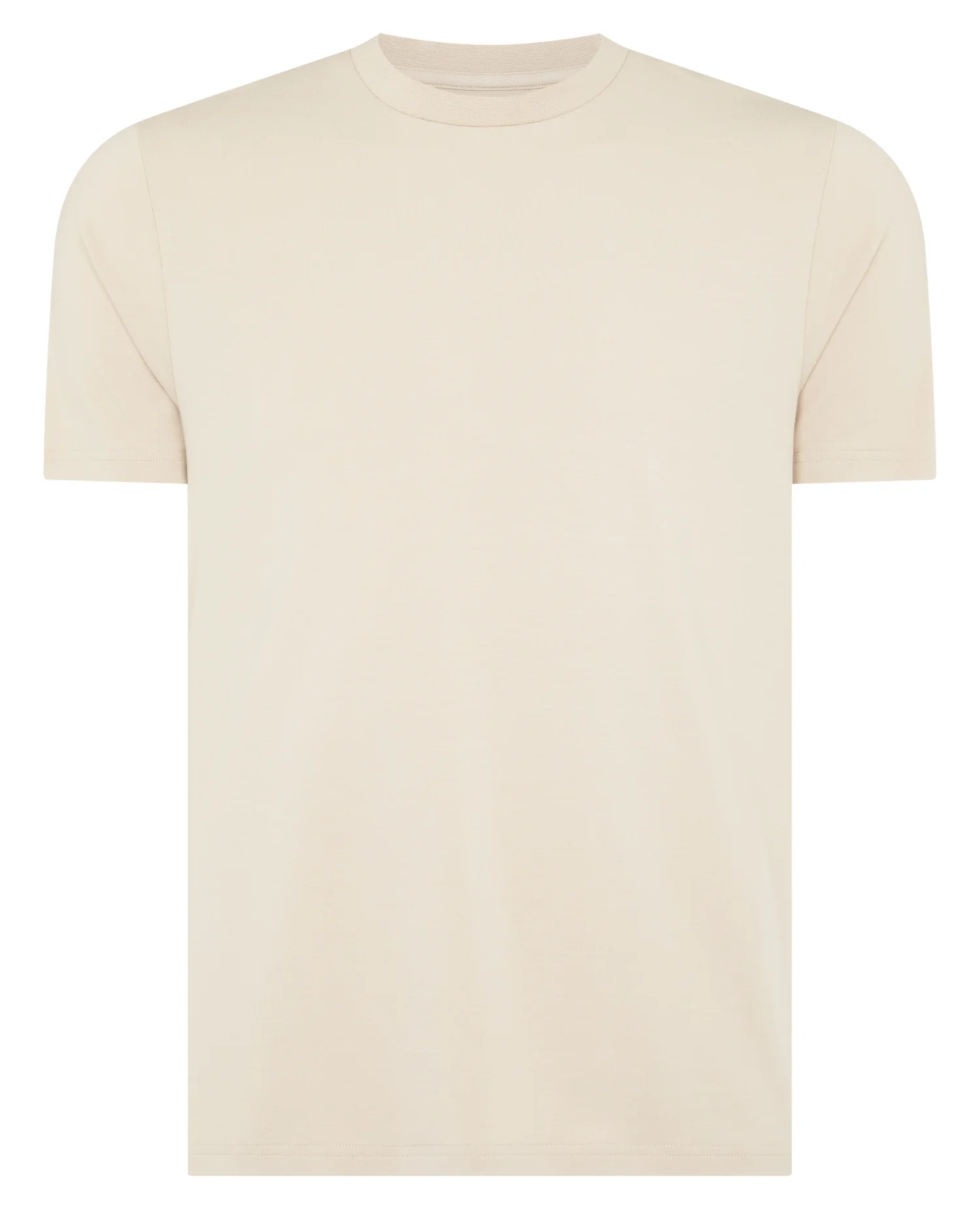 Relaxed Fit Crew Neck Tencel T-Shirt - Image 5