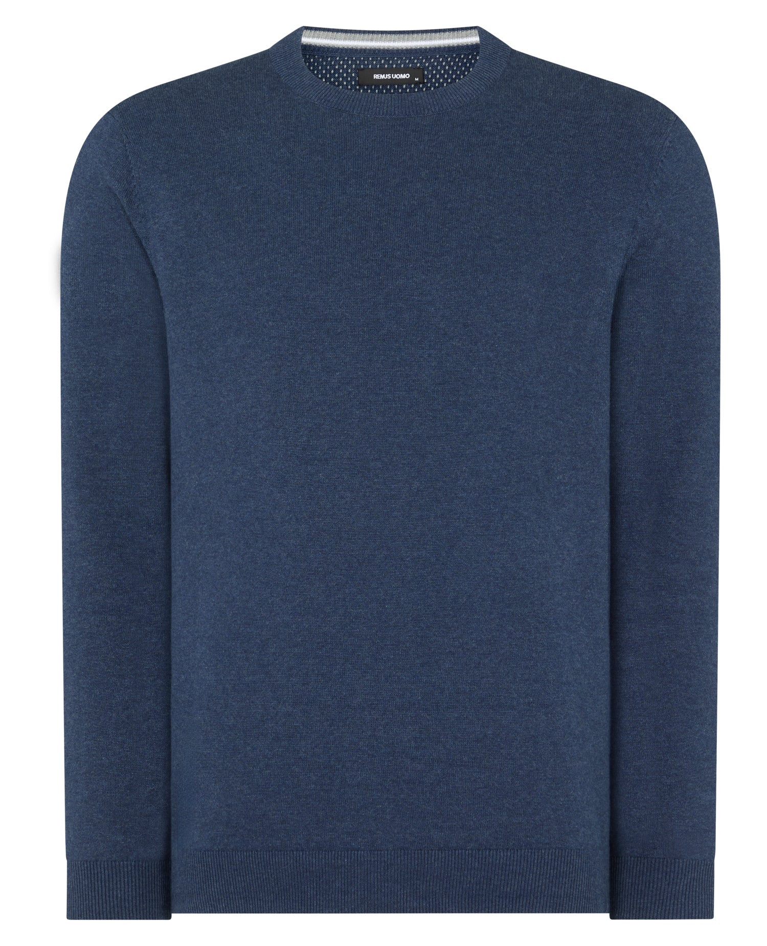 Tapered Fit Cotton Crew Neck Sweater - Image 6