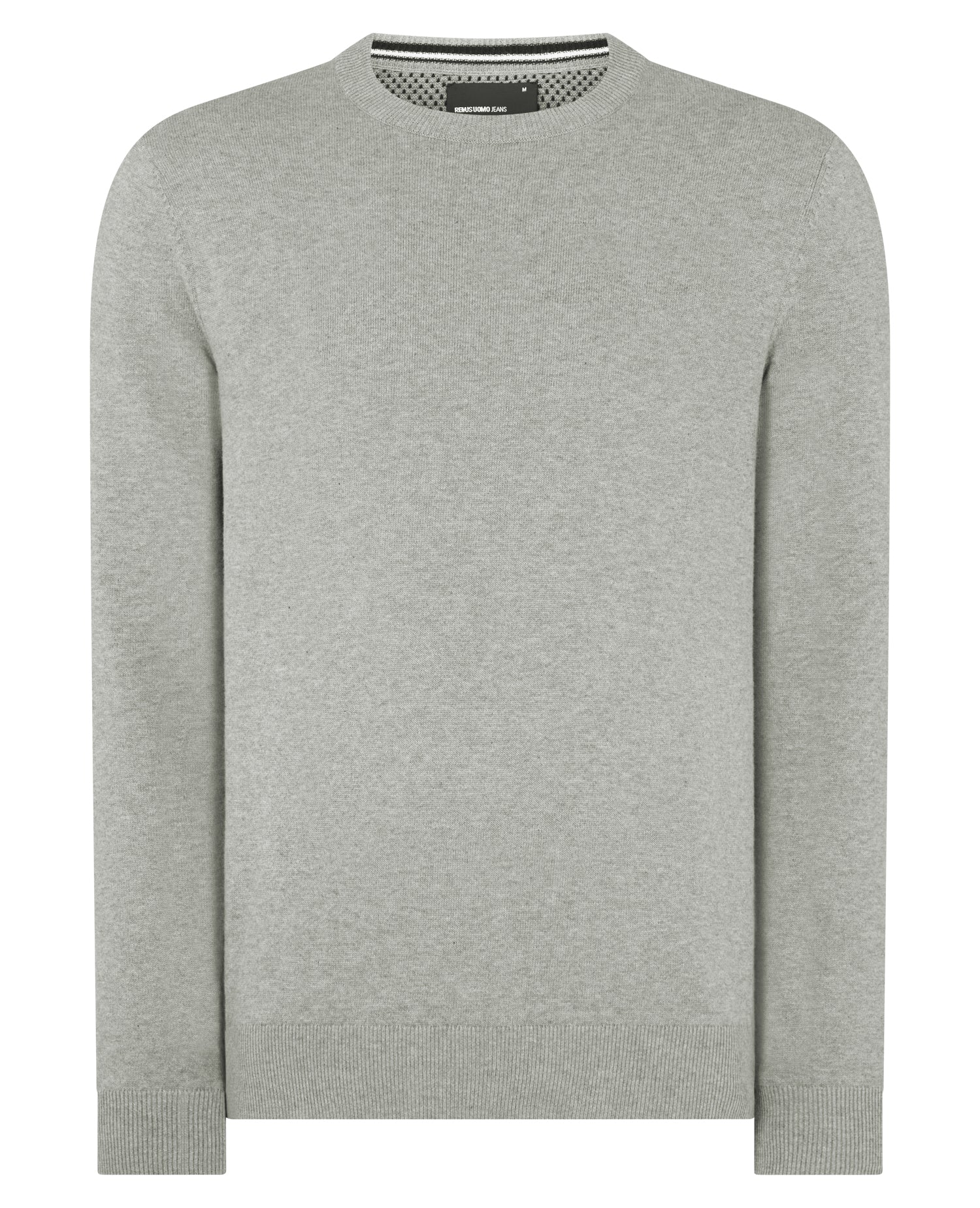 Tapered Fit Cotton Crew Neck Sweater - Image 6