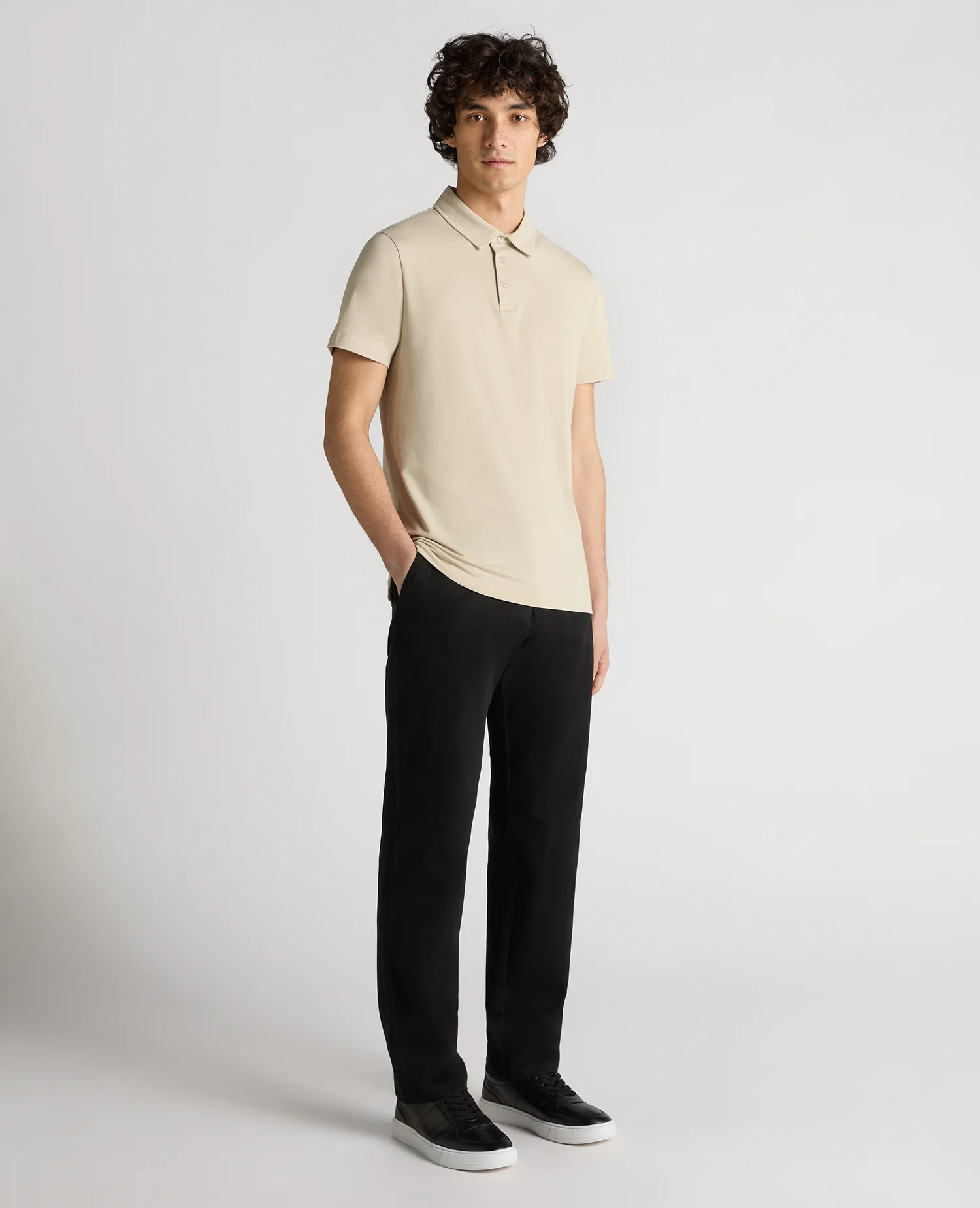 Relaxed Fit Tencel Polo - Image 2