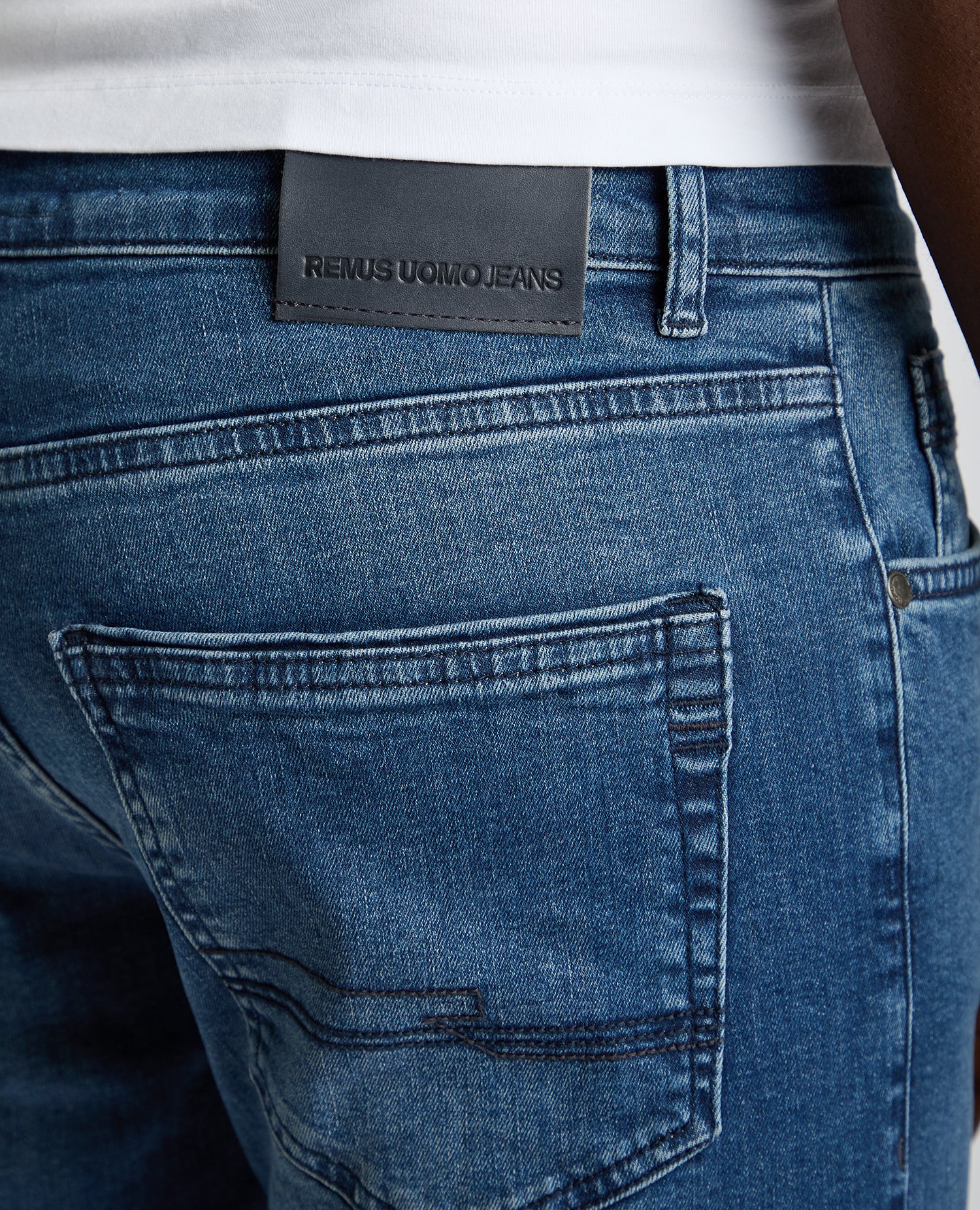 Rogan Straight Leg Eco Cotton-Stretch Jeans - Image 5