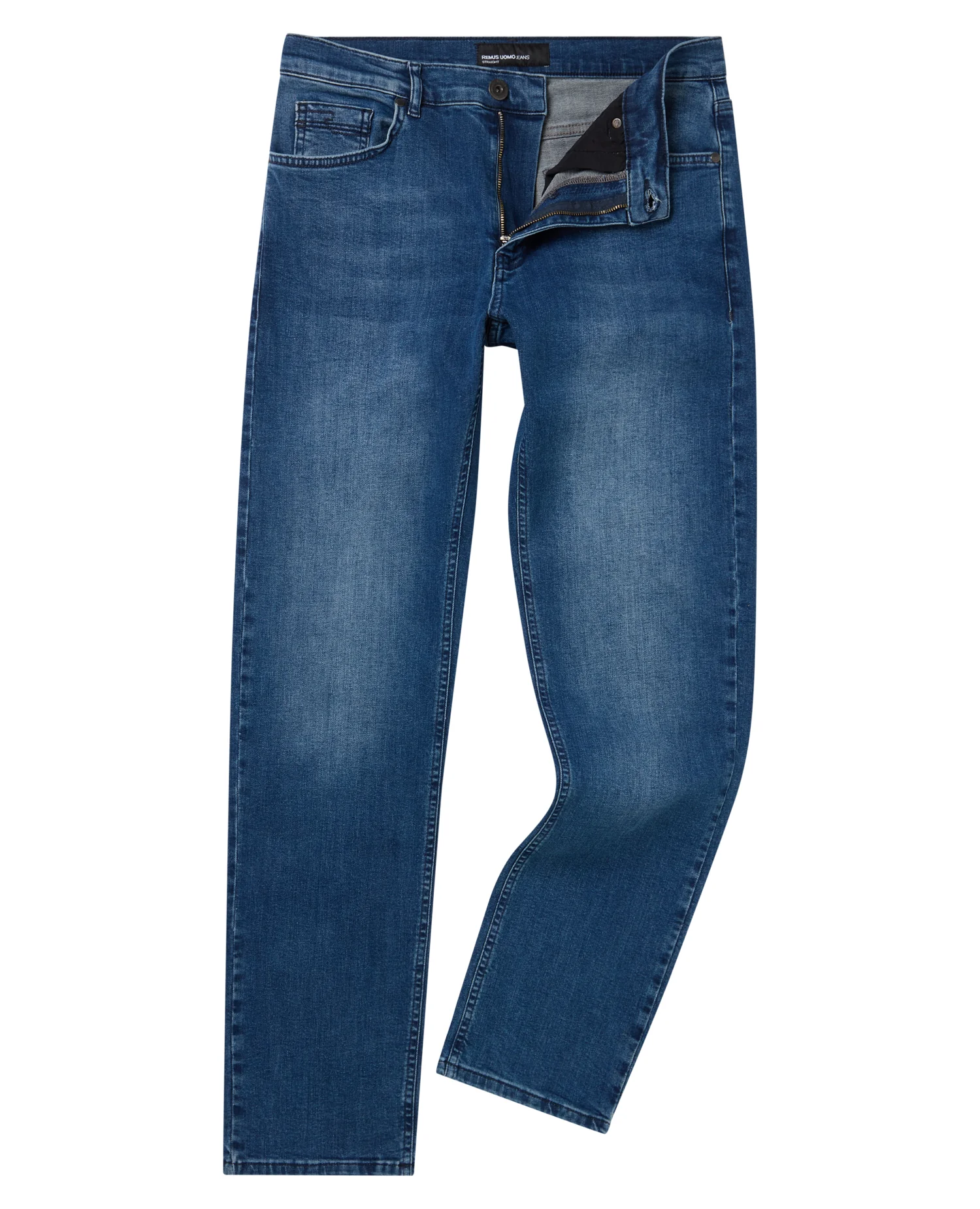 Rogan Straight Leg Eco Cotton-Stretch Jeans - Image 6