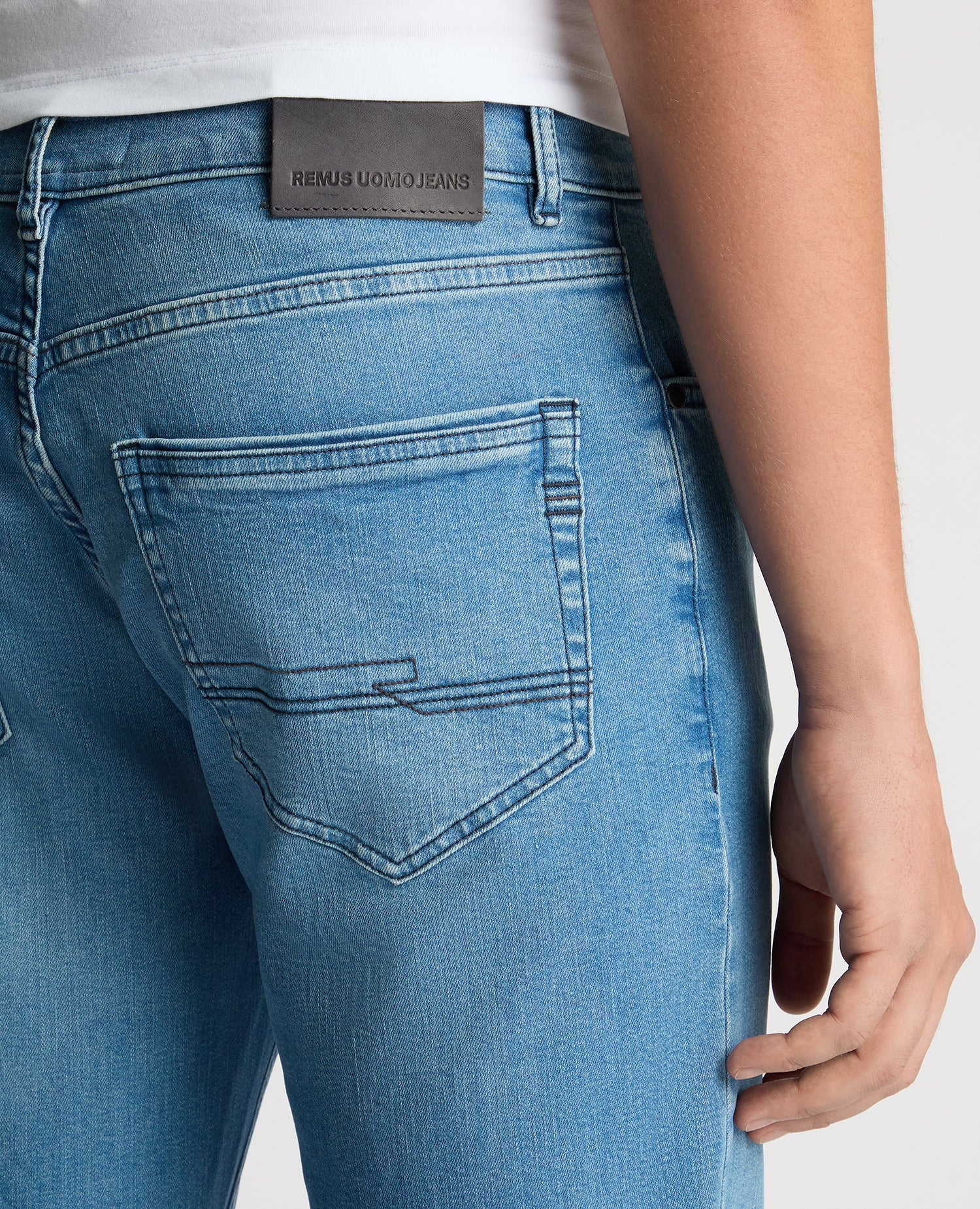 Rogan Straight Leg Eco Cotton-Stretch Jeans - Image 5