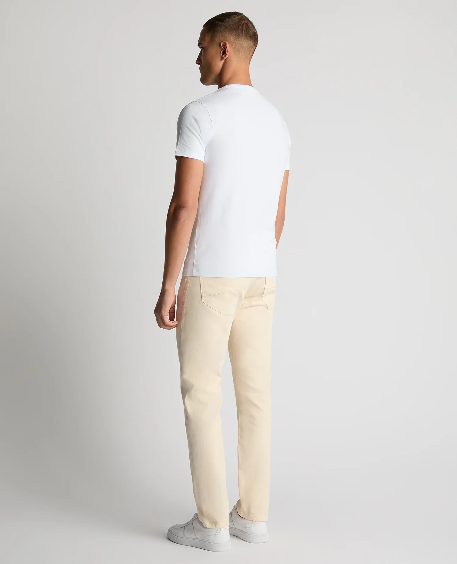 Roman Modern Straight Fit Cotton-Stretch Jean - Image 3