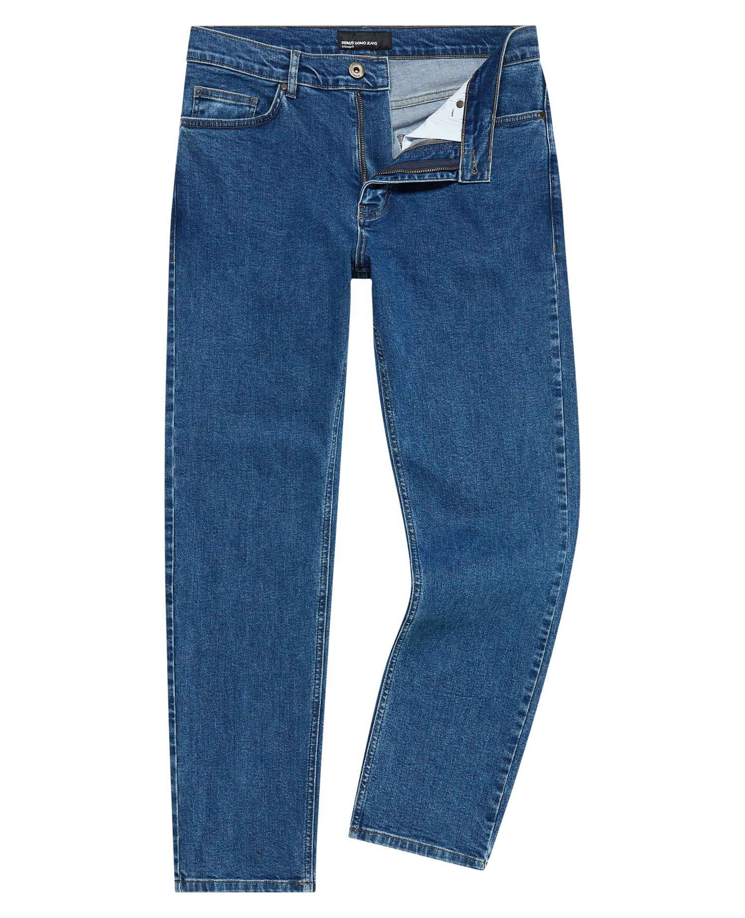 Roman Modern Straight Fit Cotton-Stretch Jean - Image 6