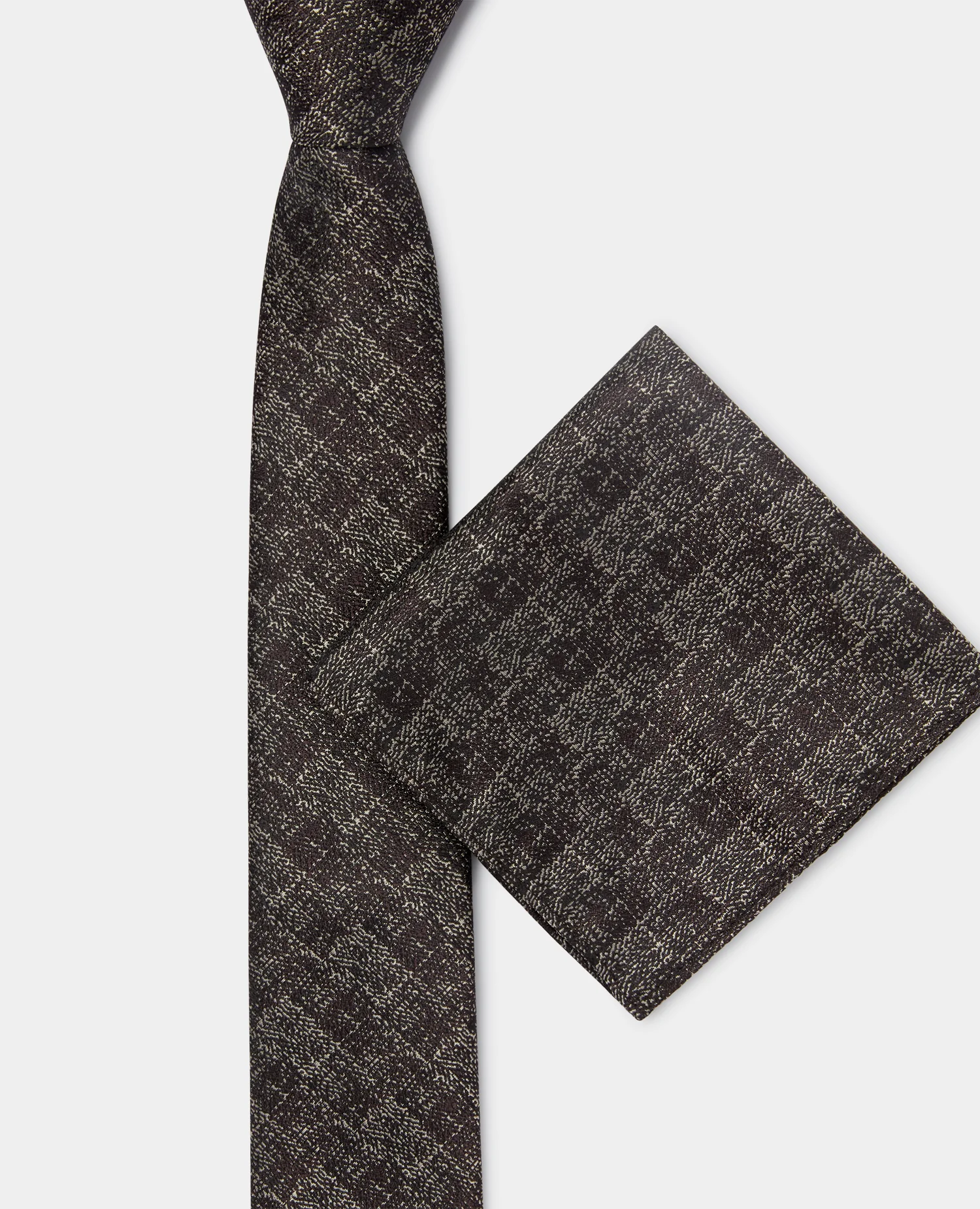 Semi-Plain Design Tie - Image 3
