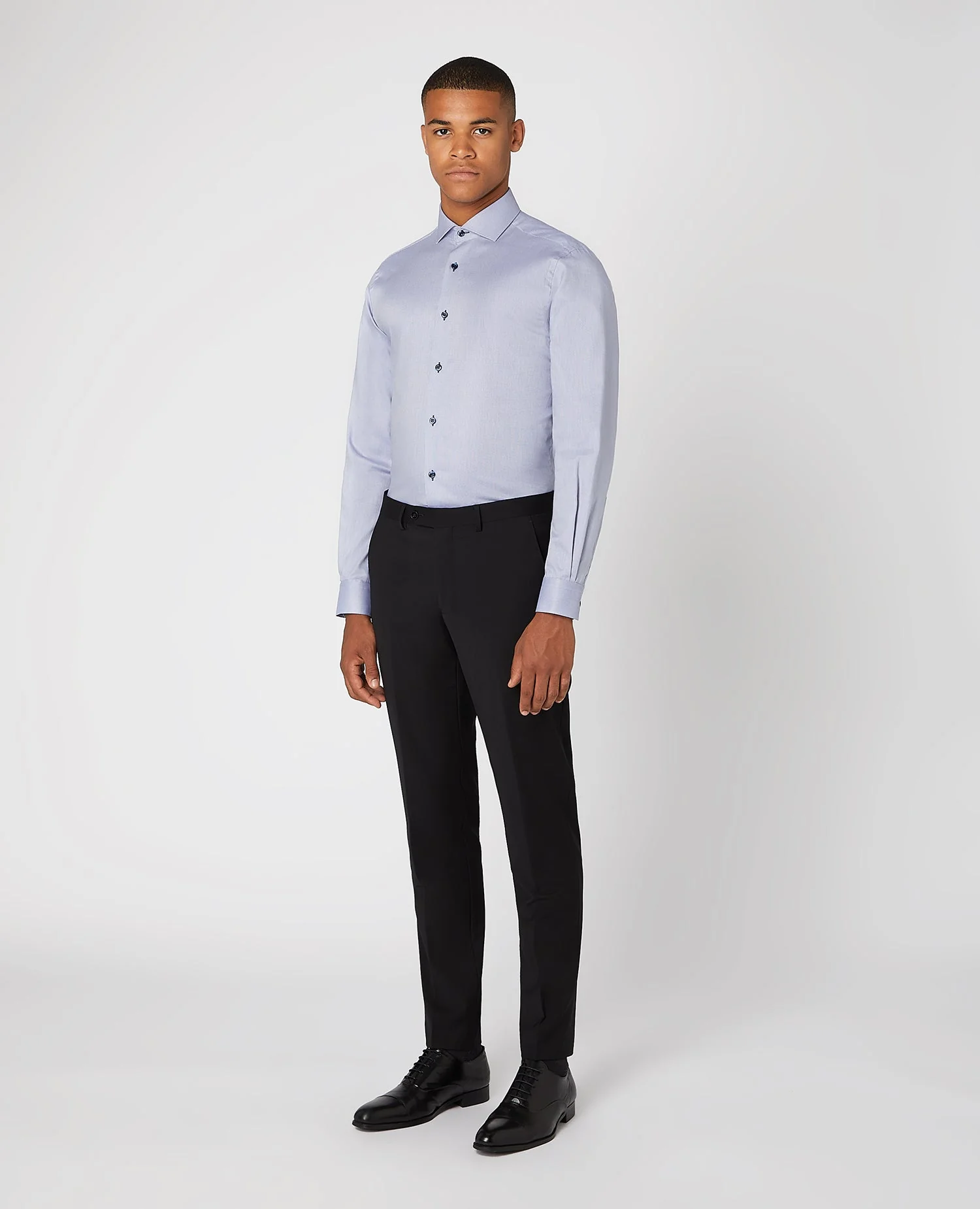 Tapered Fit Cotton Shirt - Image 2