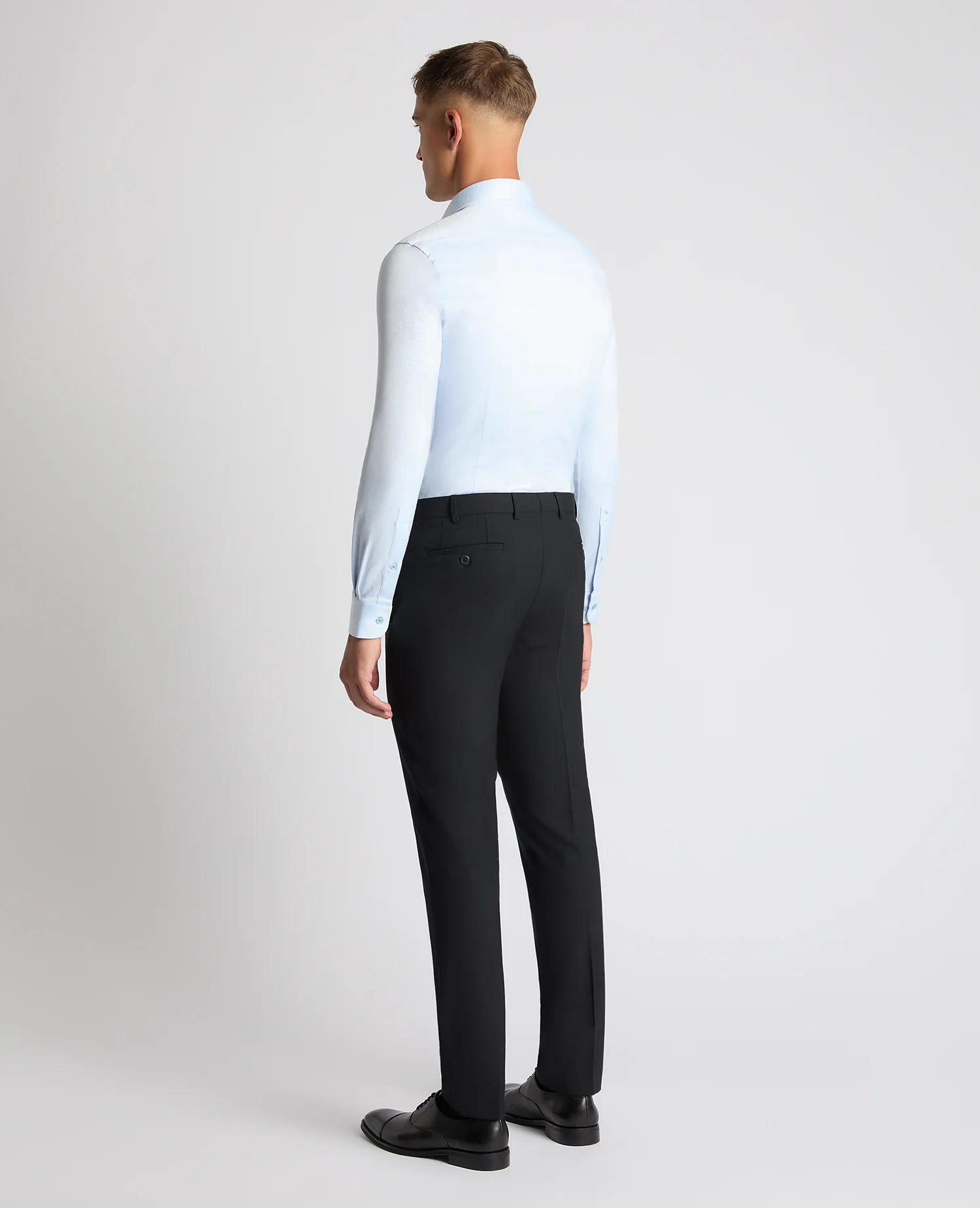 Slim Fit Contrast Detail Shirt - Image 3