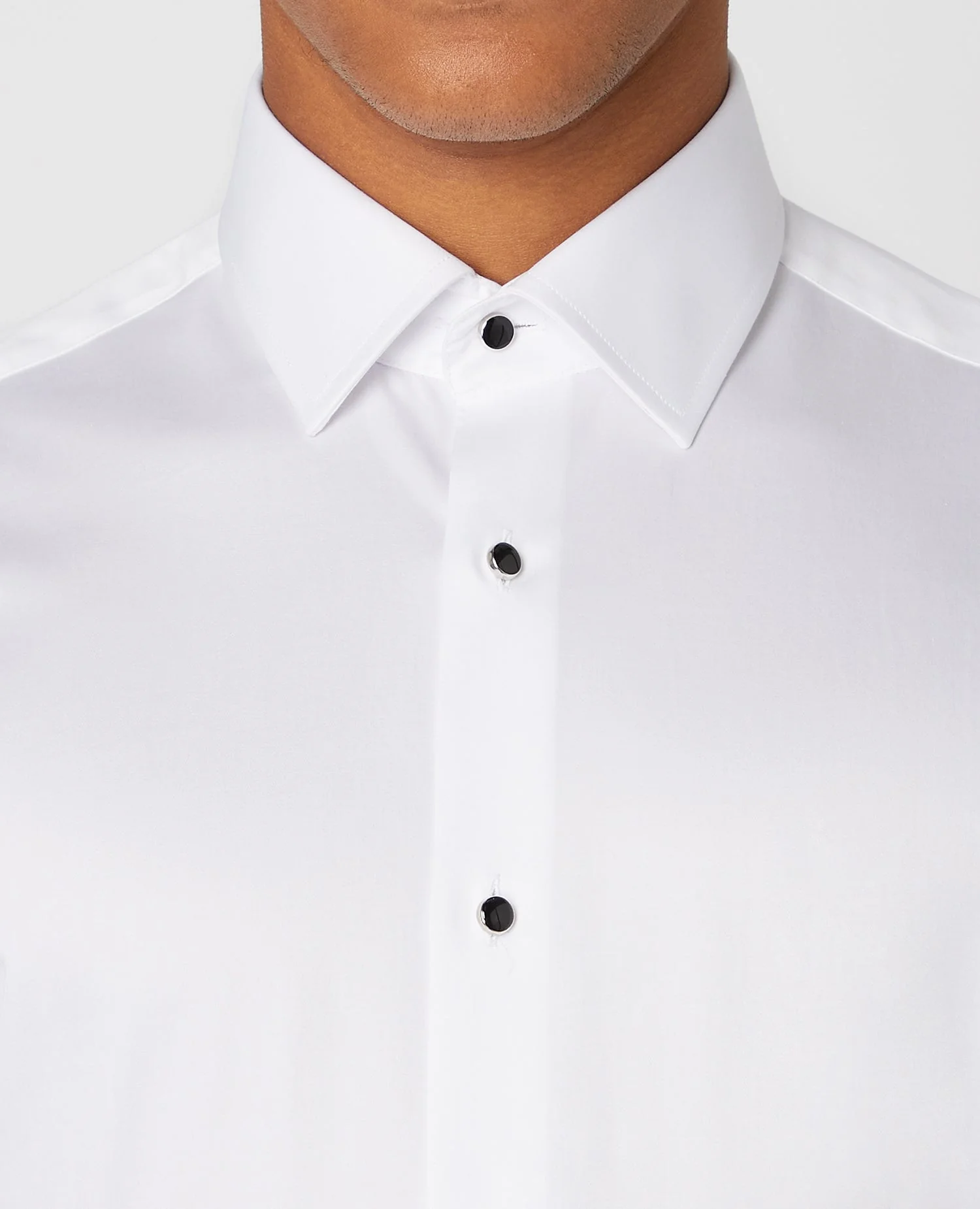 Tapered Fit Stud Button Shirt - Image 4