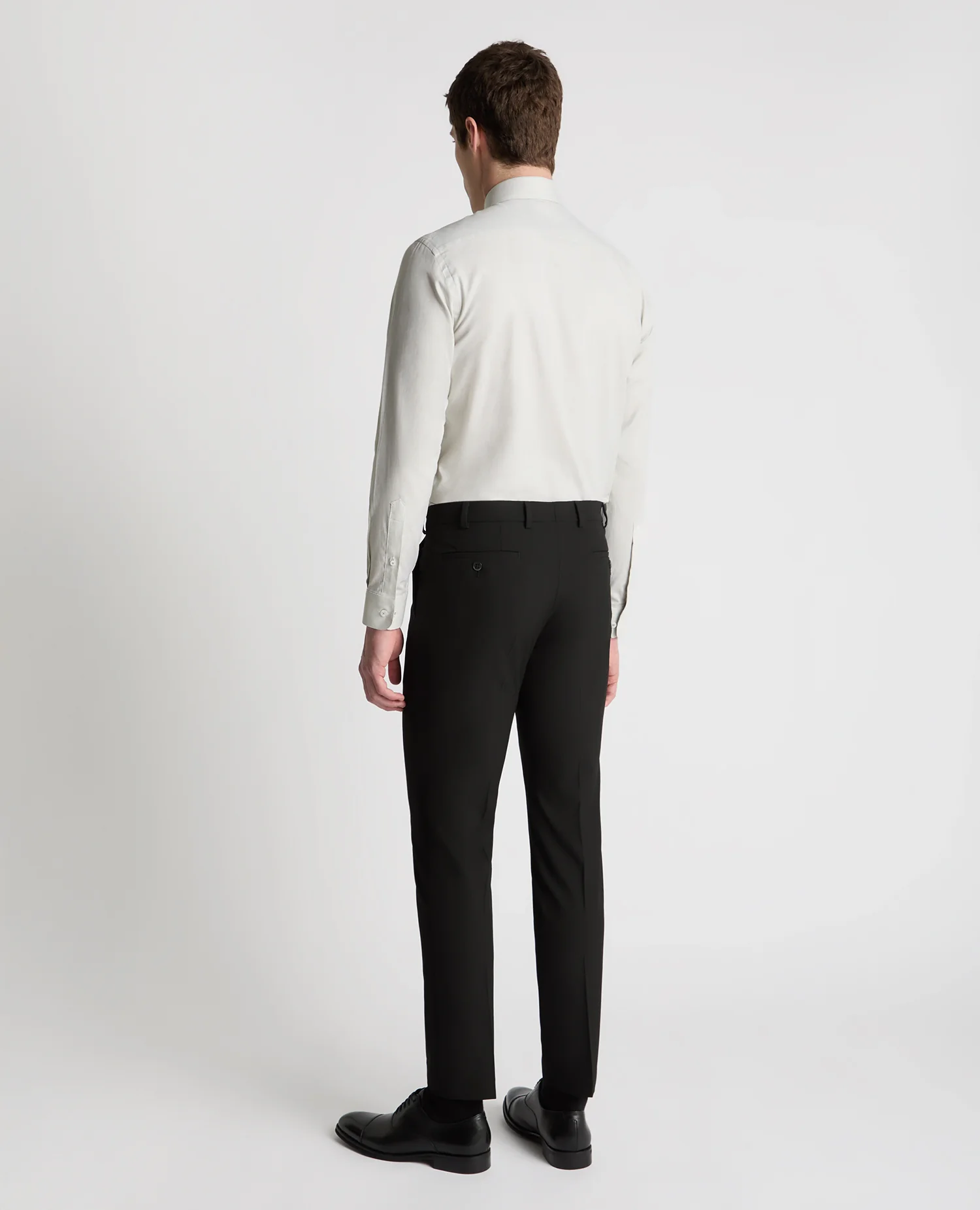 Tapered Fit French Front Cotton Shirt - Image 3