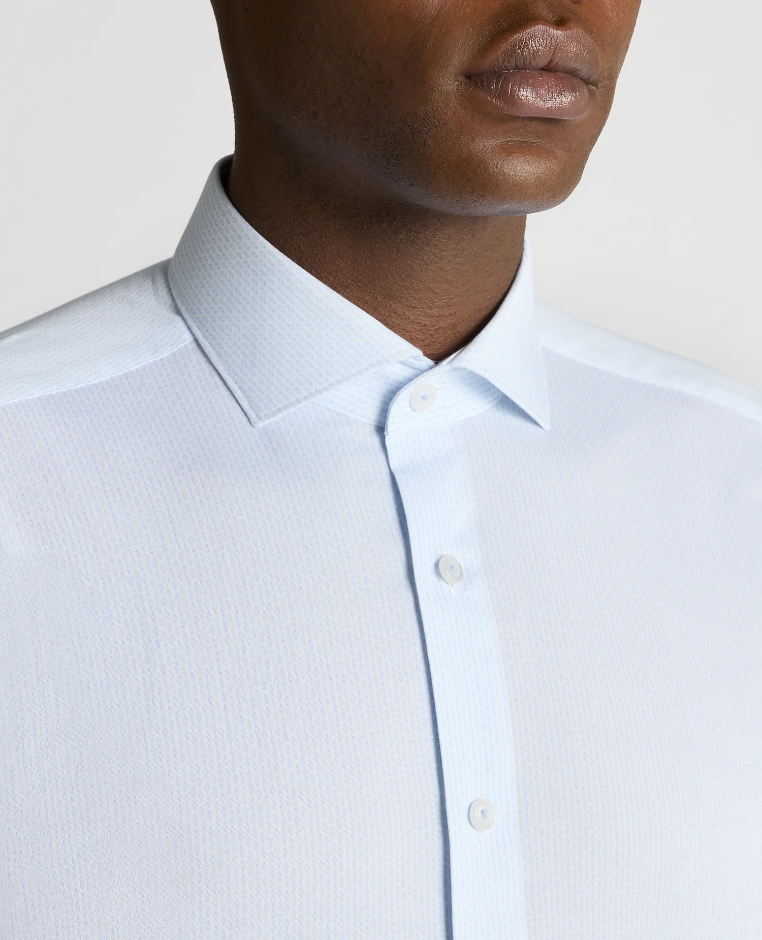 Slim Fit Cotton-Stretch Shirt - Image 4